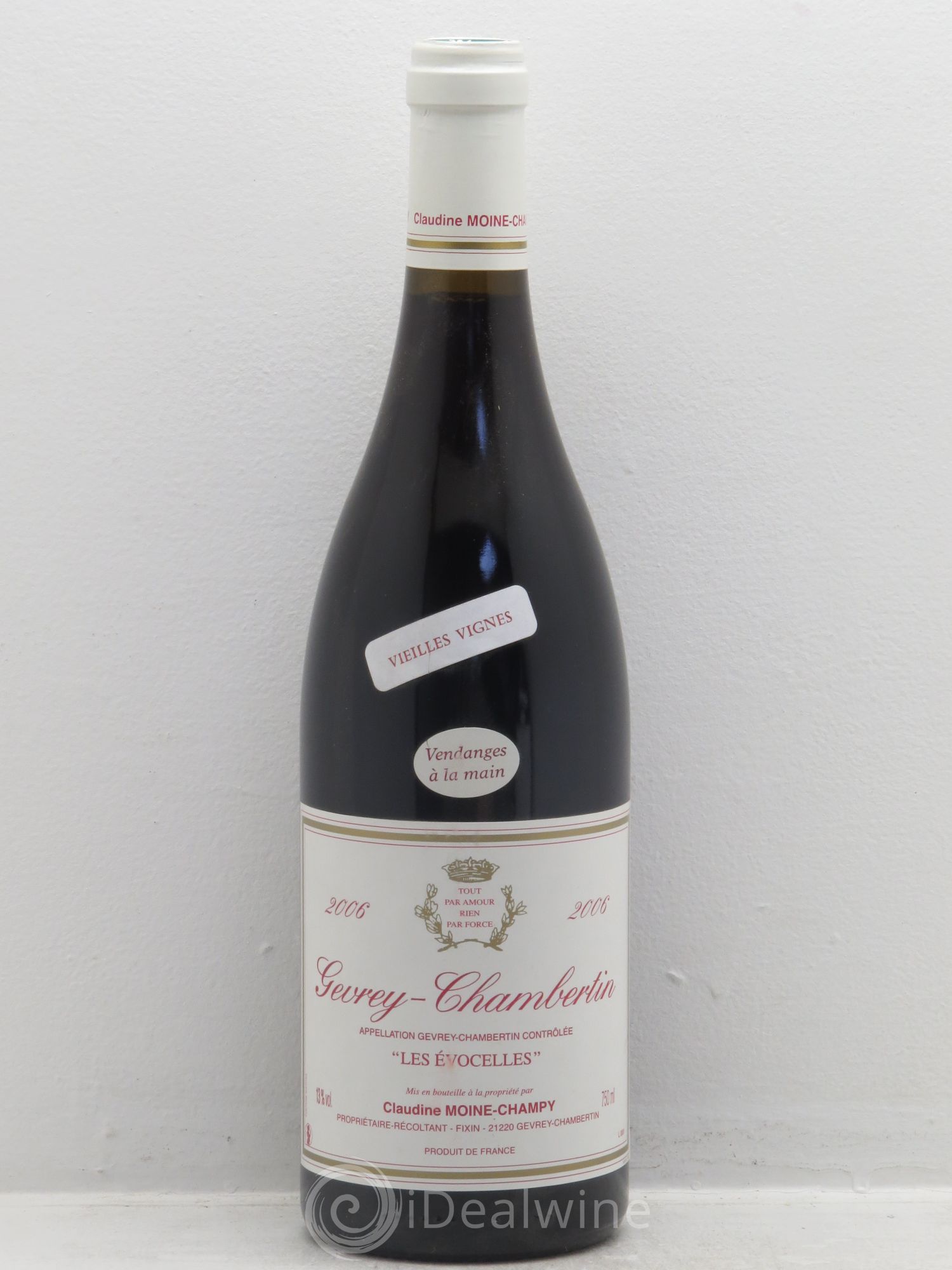 Gevrey-Chambertin Les Evocelles Vieilles Vignes - Claudine Moine-Champy 2006 - Posten von 1 Flasche - 0