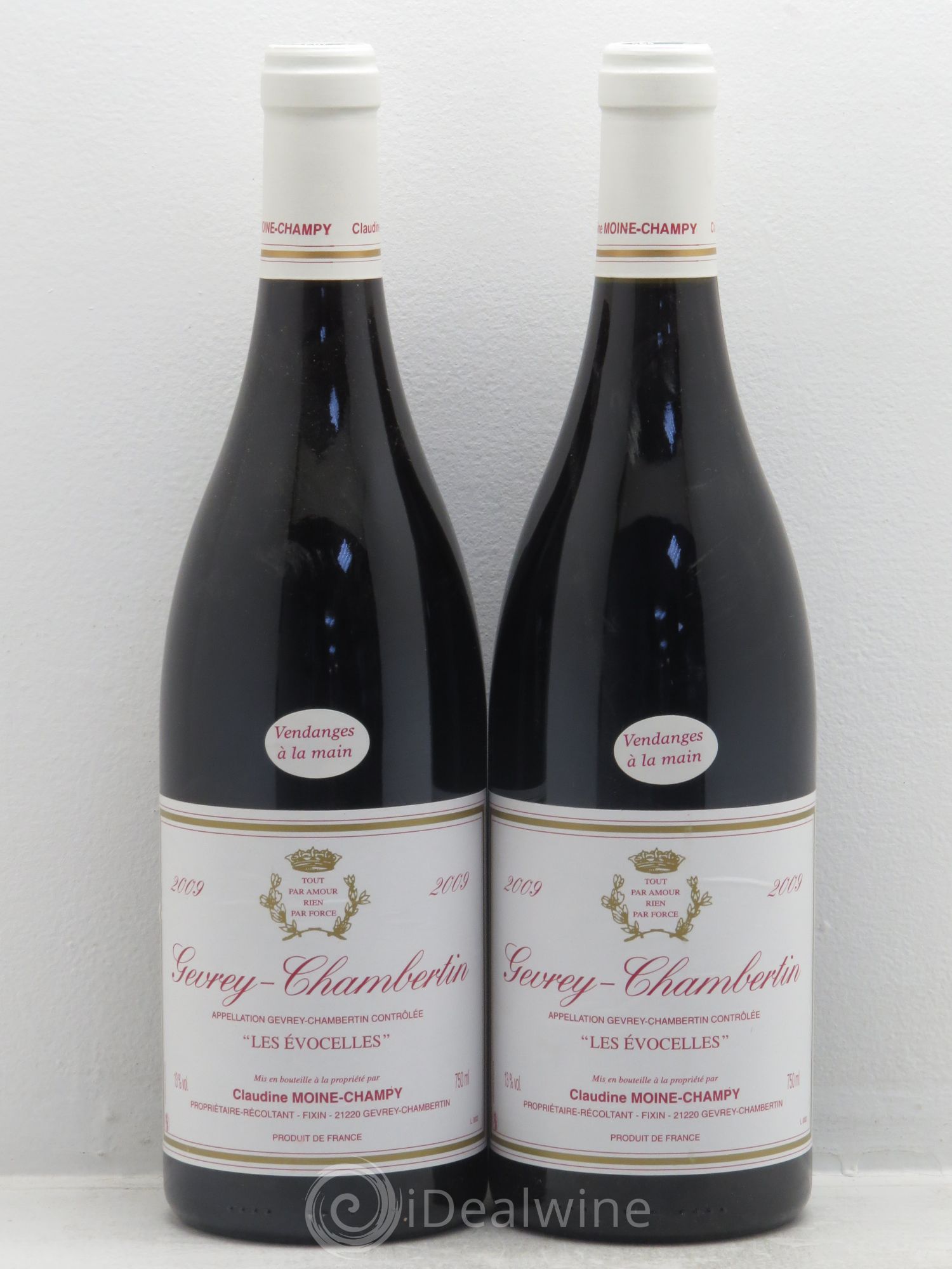Gevrey-Chambertin Les Evocelles - Claudine Moine-Champy 2009 - Posten von 2 Flaschen - 0