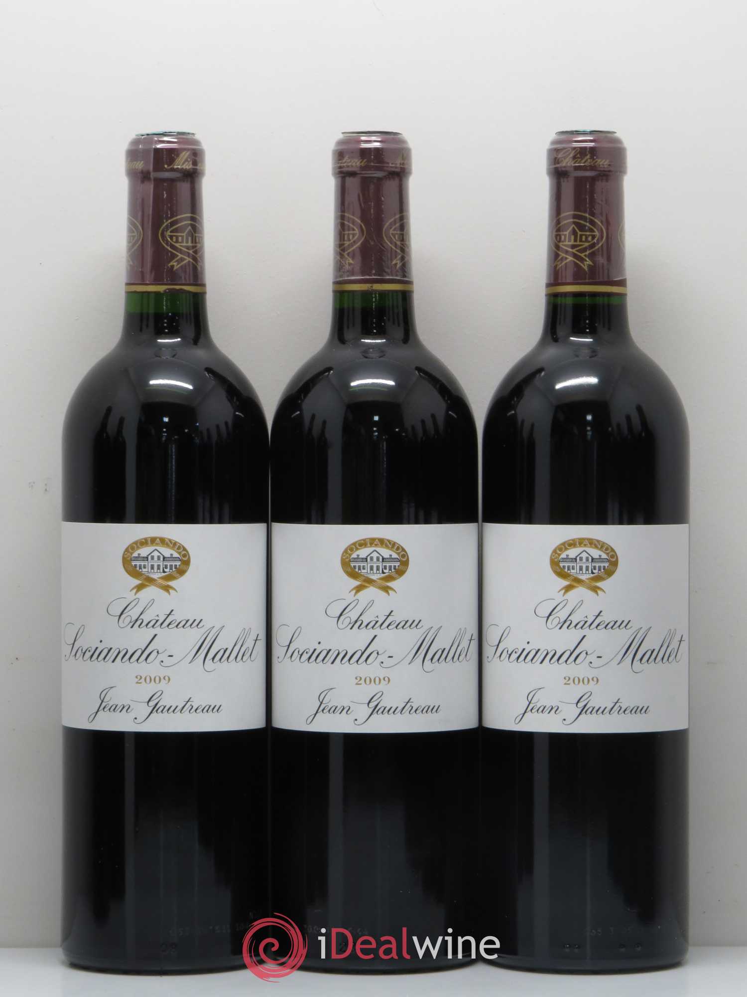 Château Sociando Mallet 2009 - Lot de 12 bouteilles - 2