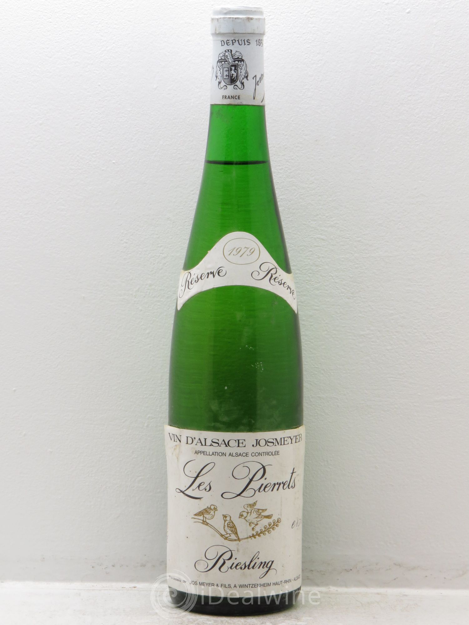 Riesling Les Pierrets - Josmeyer 1979 - Posten von 1 Flasche - 0