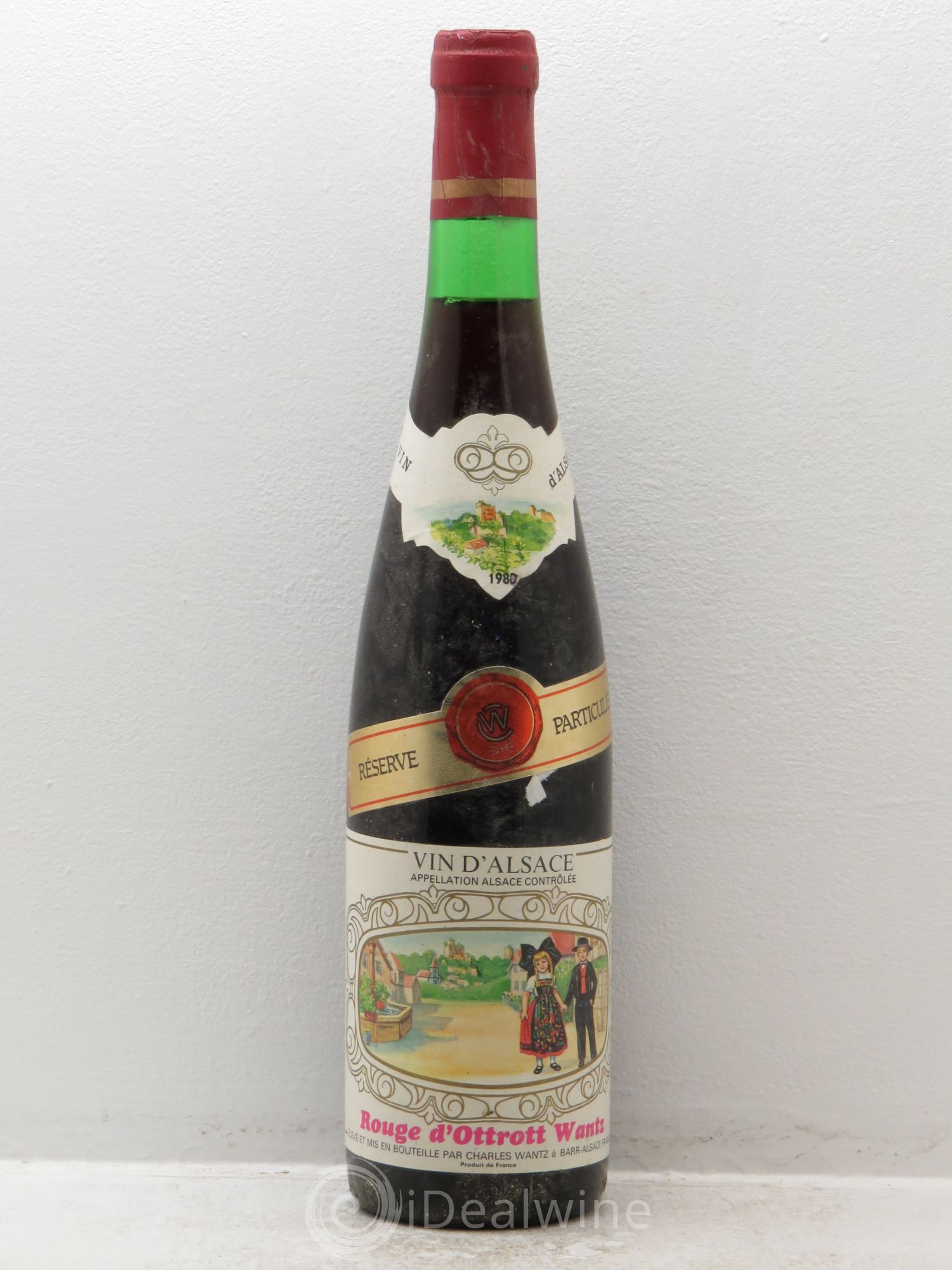Divers Rouge d'Ottro Réserve Particulière 1980 - Posten von 1 Flasche - 0