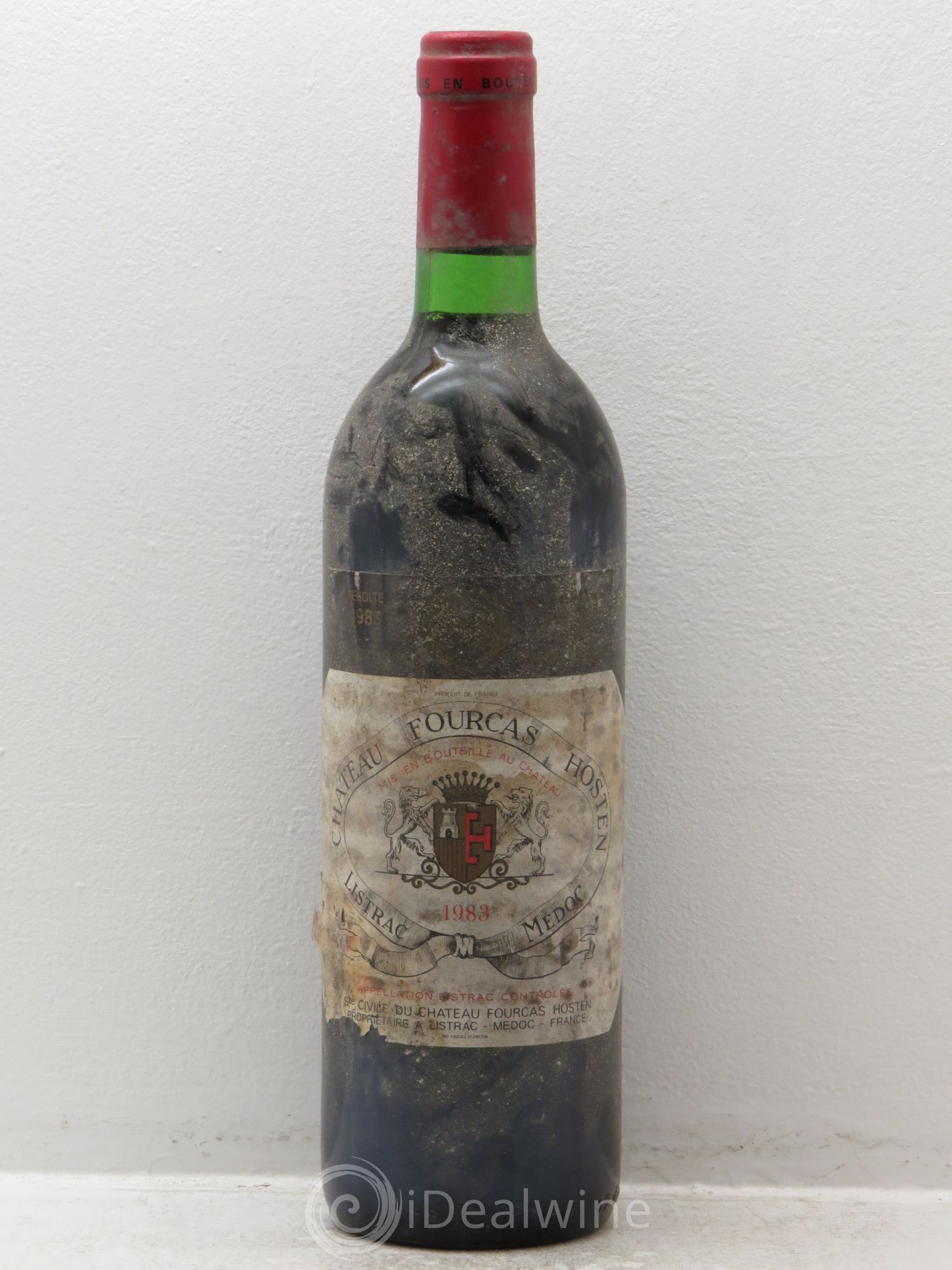 Château Fourcas Hosten Cru Bourgeois 1983 - Lot de 1 bouteille - 0