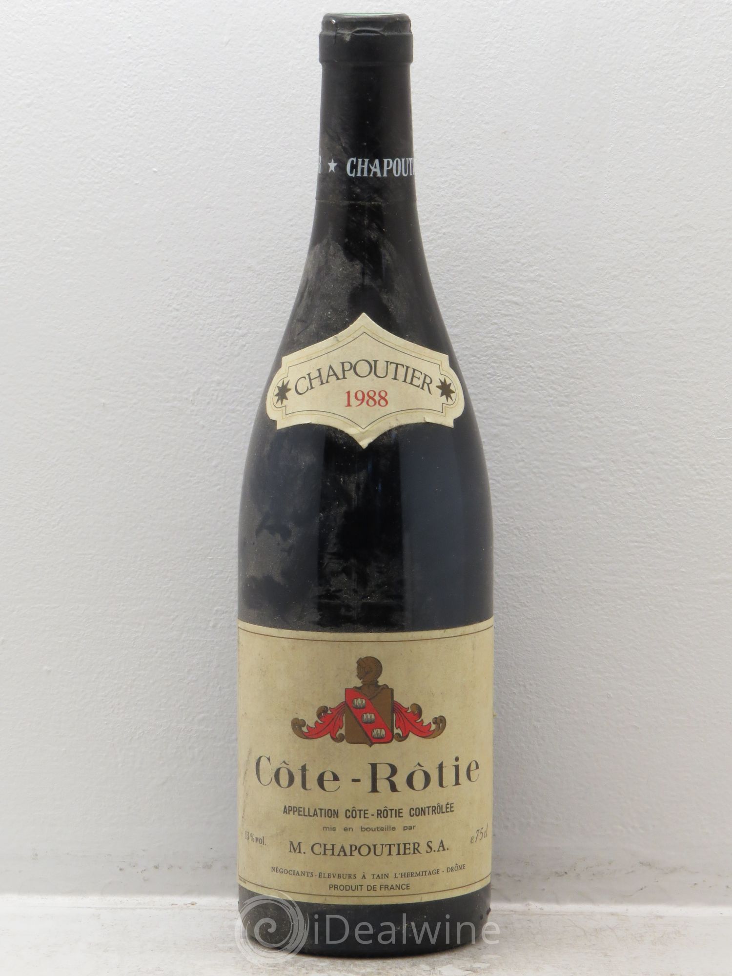 Côte-Rôtie Chapoutier 1988 - Lot de 1 bouteille - 0
