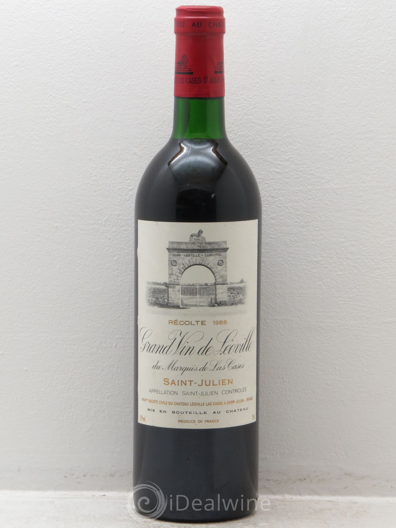 Château Léoville Las Cases 2ème Grand Cru Classé 1988 - Lot de 1 bouteille - 0