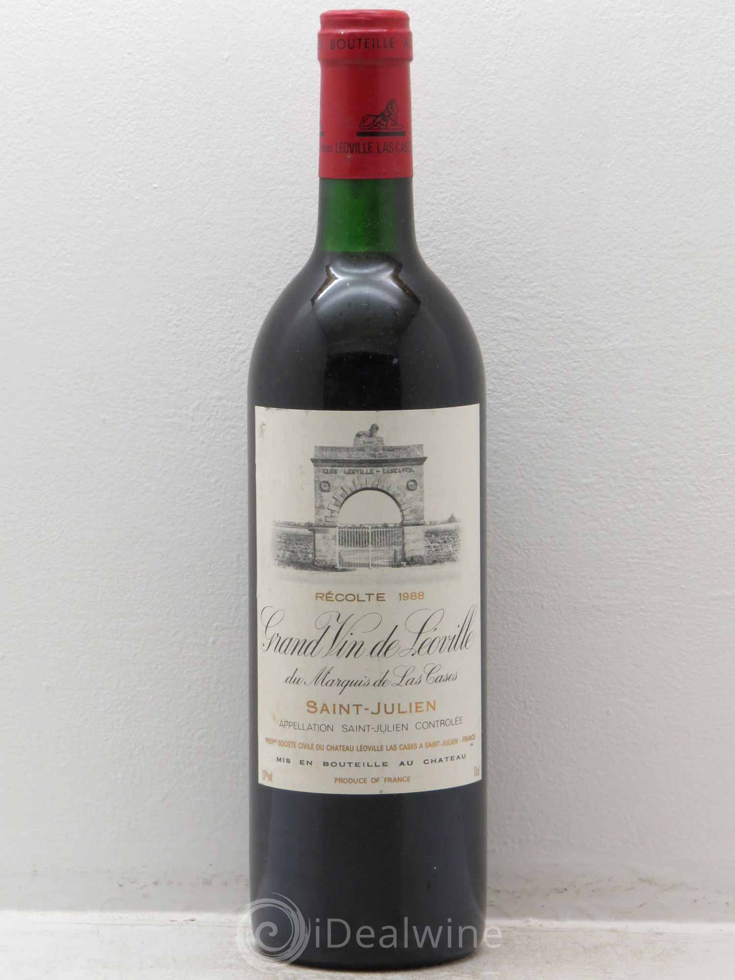 Château Léoville Las Cases 2ème Grand Cru Classé 1988 - Lot de 1 bouteille - 0