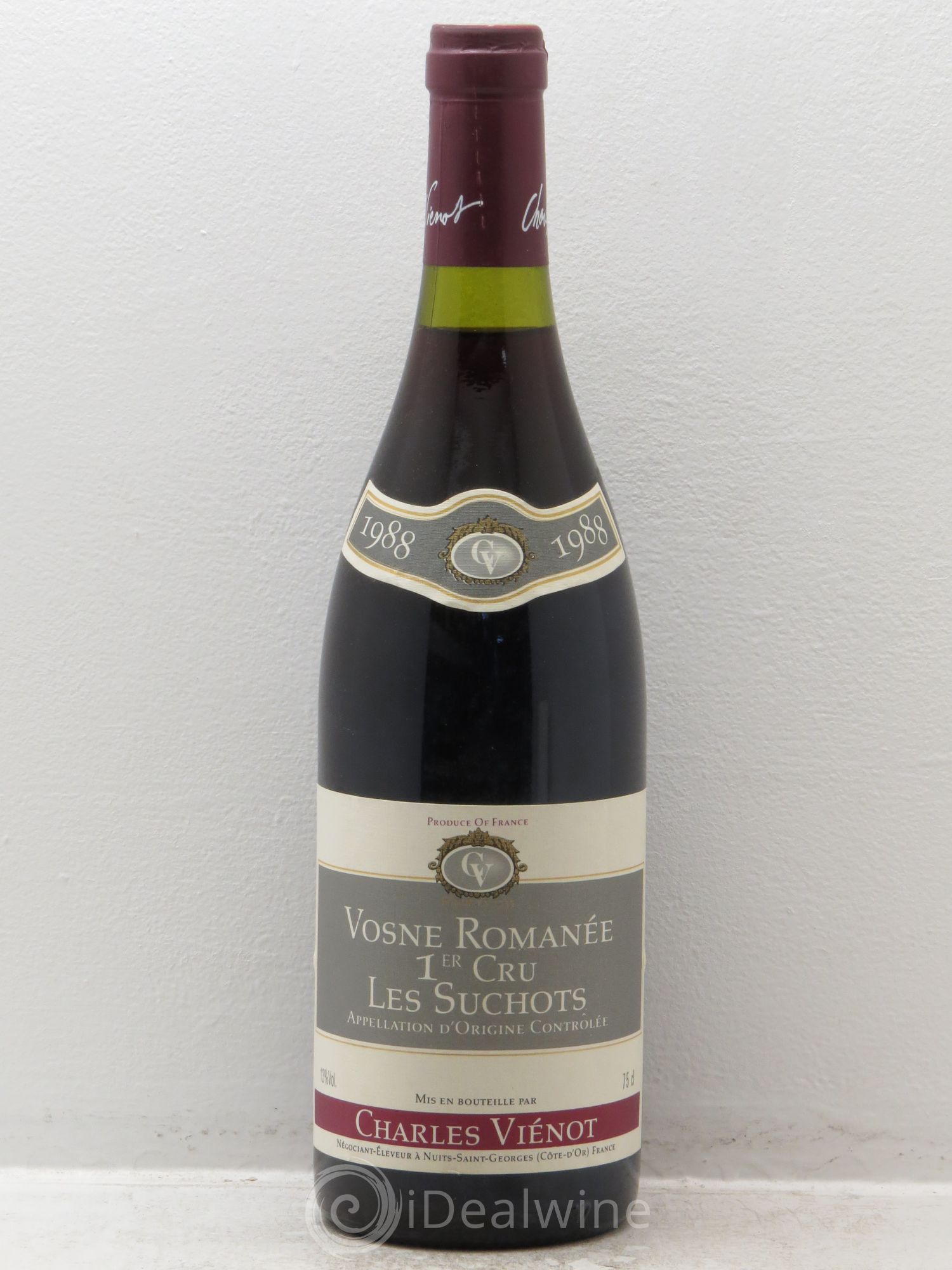 Vosne-Romanée 1er Cru Charles Viénot 1988 - Lot de 1 bouteille - 0