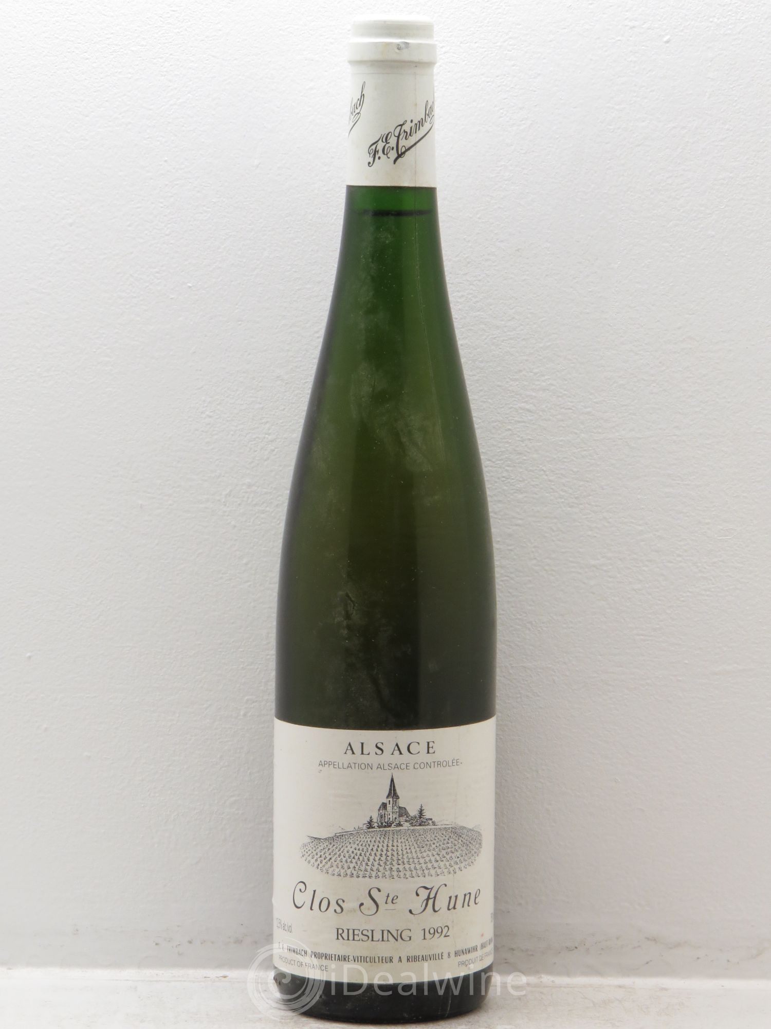 Alsace Riesling Clos Sainte-Hune Trimbach (Domaine) 1992 - Lot de 1 bouteille - 0