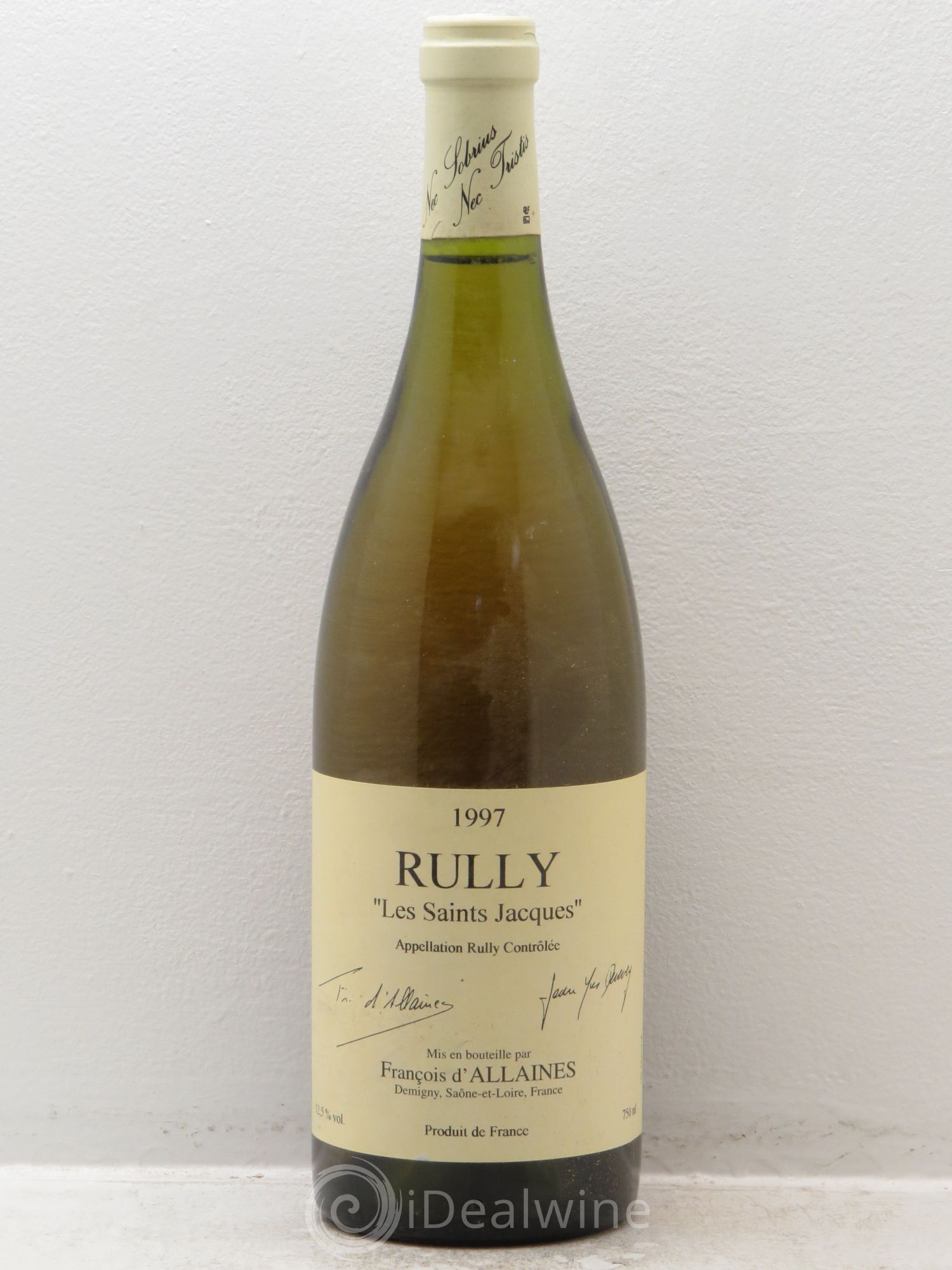 Rully Les Saint Jacques - François d'Allaines 1997 - Lotto di 1 bottiglia - 0