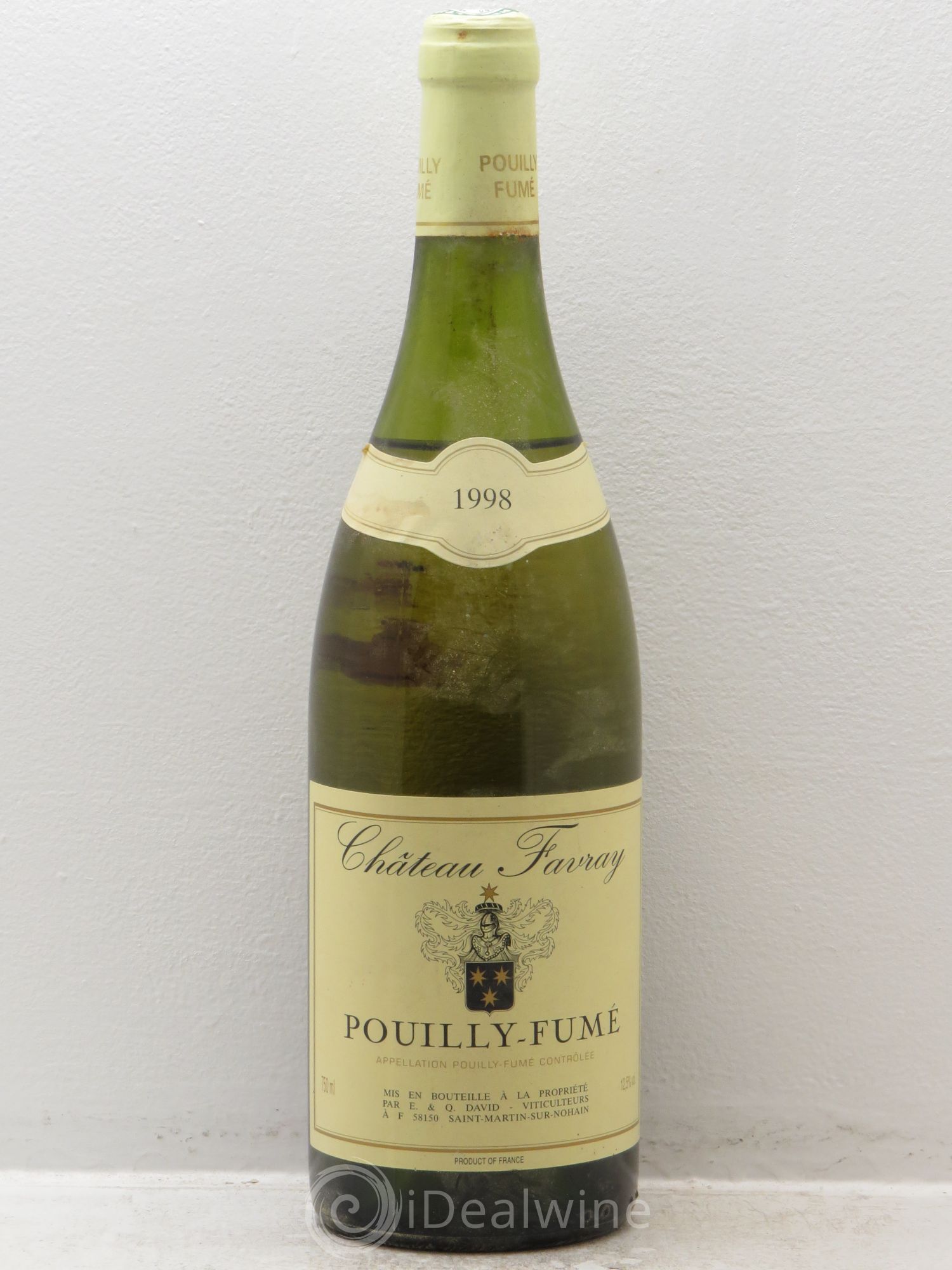 Pouilly-Fumé Château Favray 1998 - Posten von 1 Flasche - 0