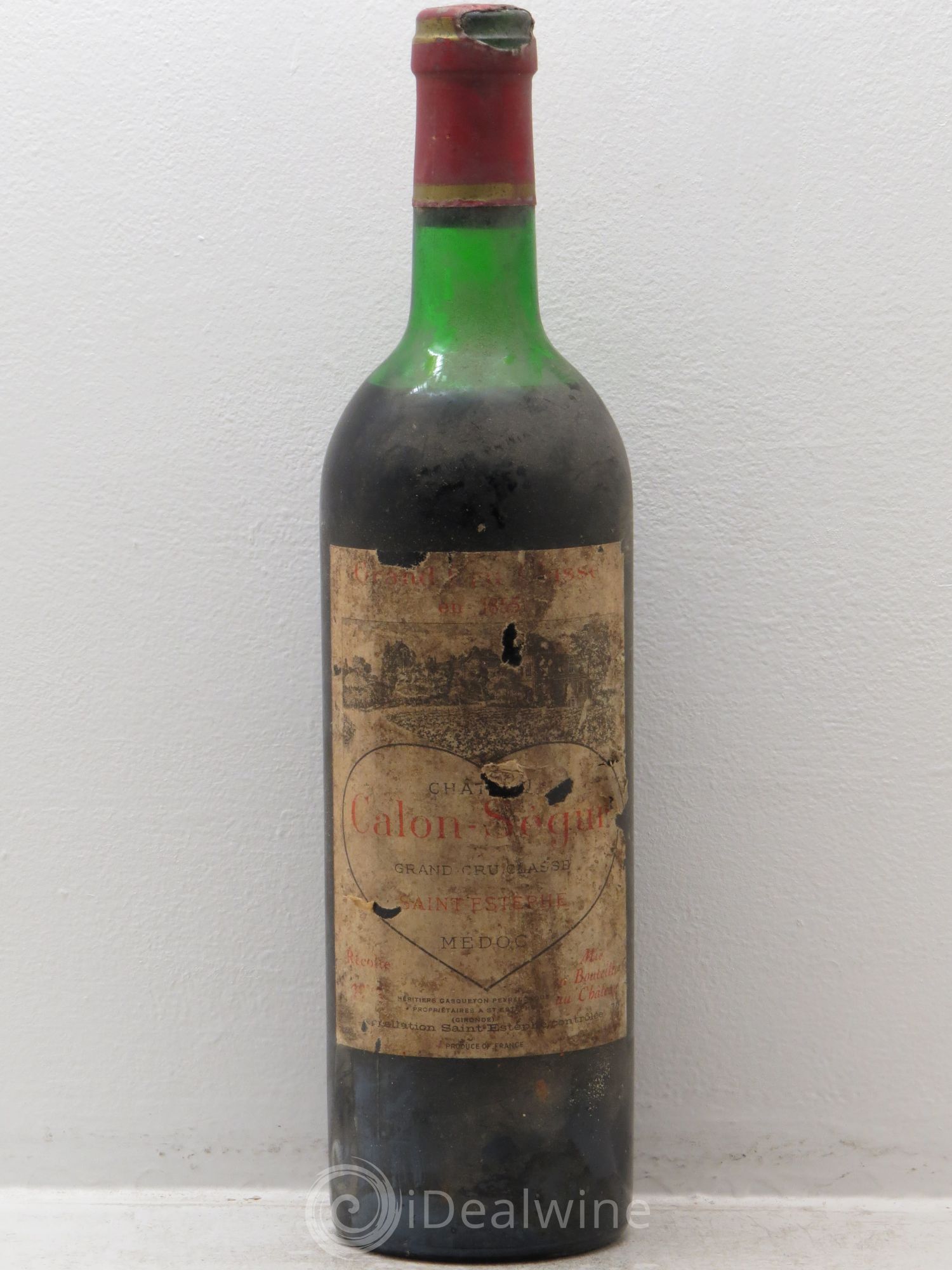 Château Calon Ségur 3ème Grand Cru Classé - Lot de 1 bouteille - 0