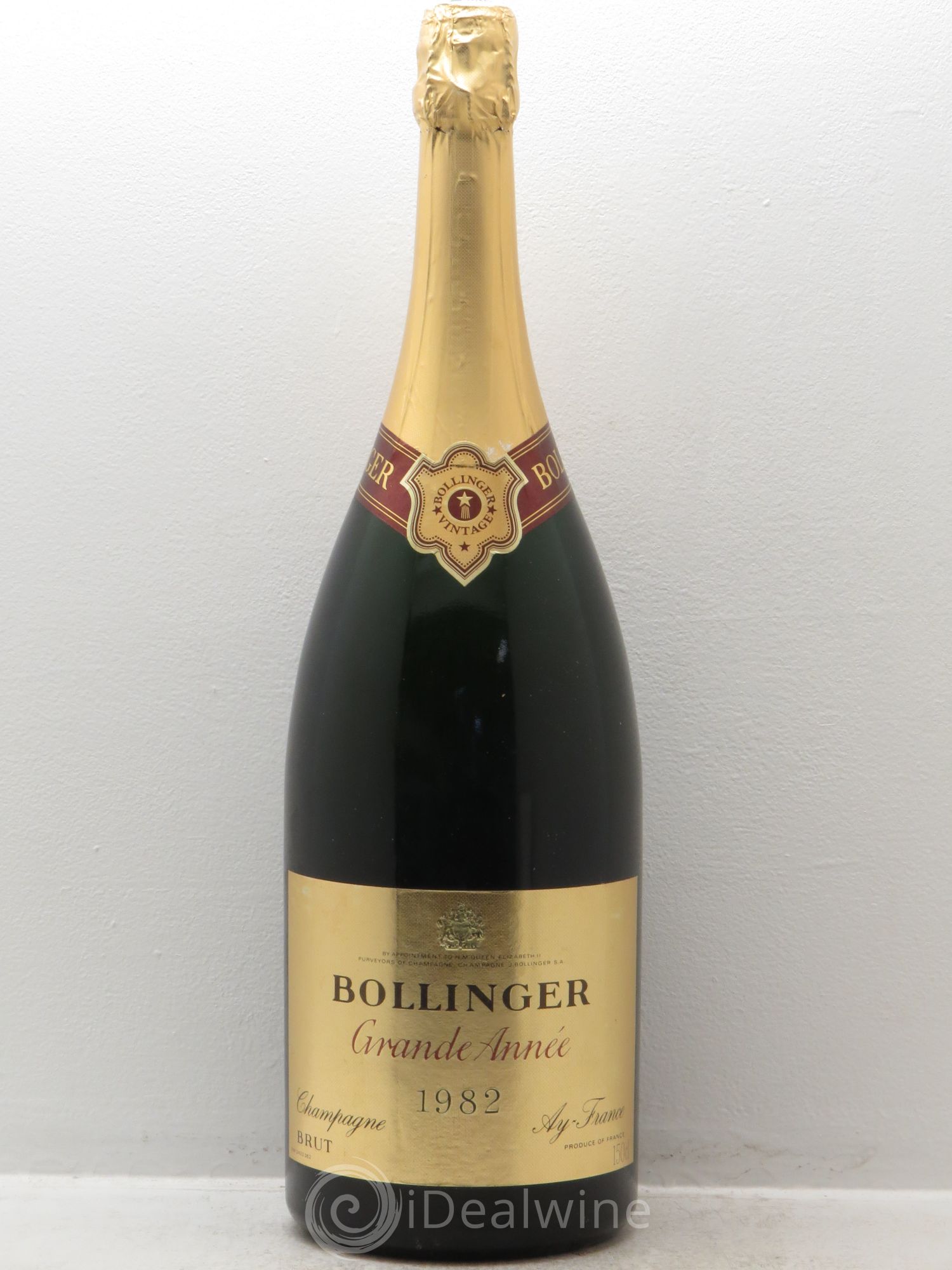 La Grande Année Brut Bollinger 1982 - Lot de 1 magnum - 0