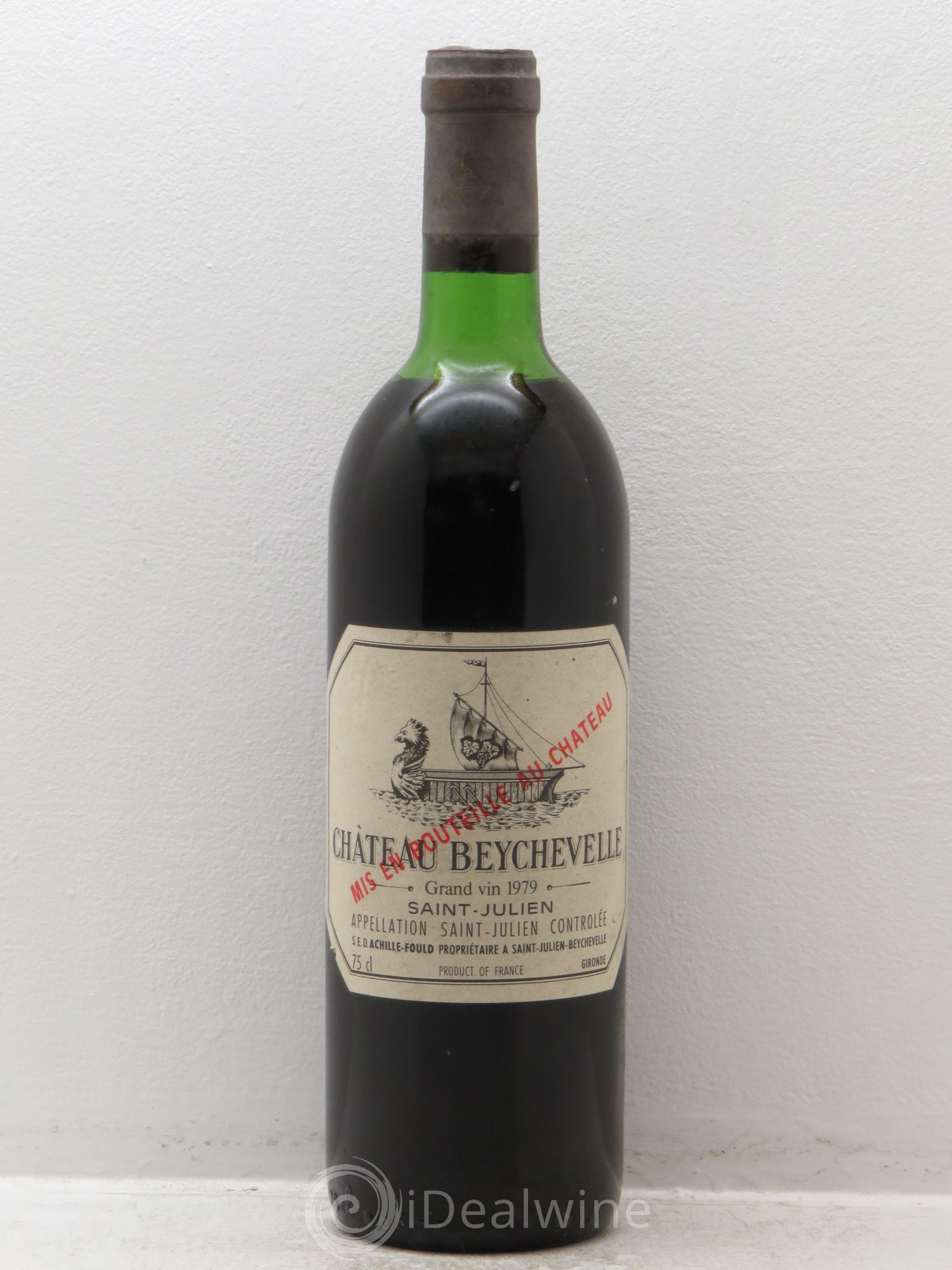 Château Beychevelle 4ème Grand Cru Classé 1979 - Lot de 1 bouteille - 0