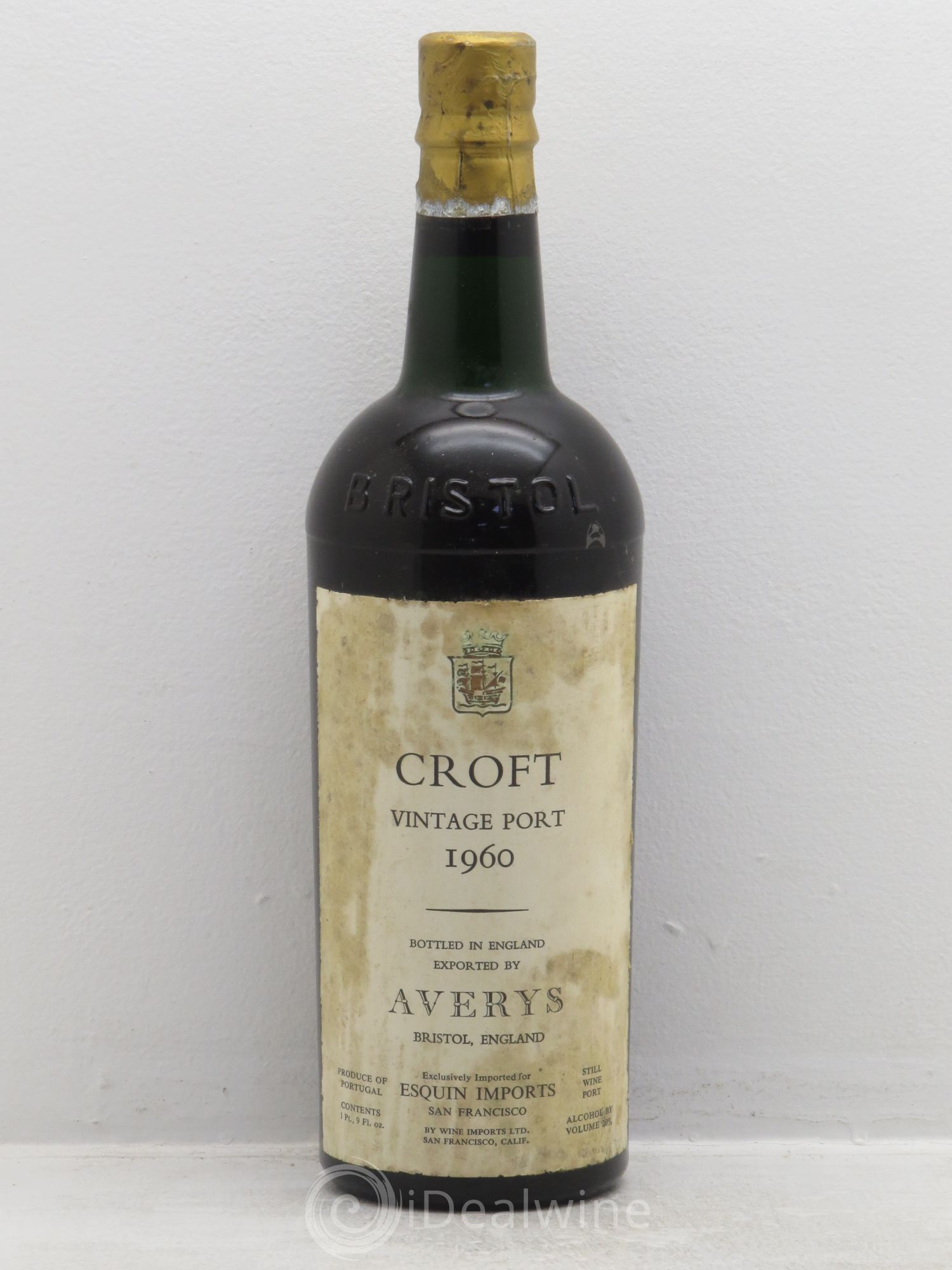 Porto Croft The Fladgate Partnership 1960 - Lot de 1 bouteille - 0