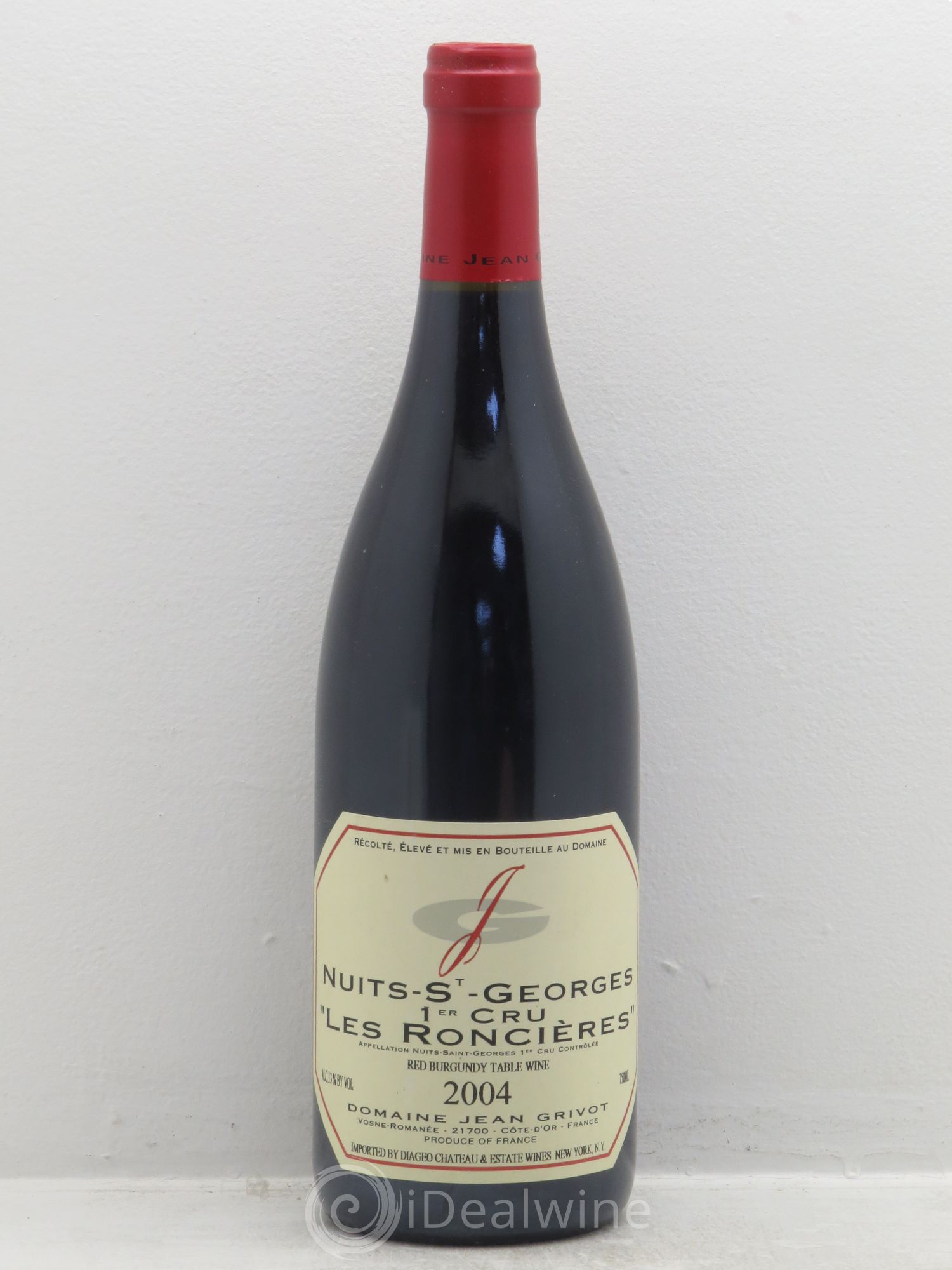Nuits-Saint-Georges 1er Cru 2004 - Lot de 1 bouteille - 0