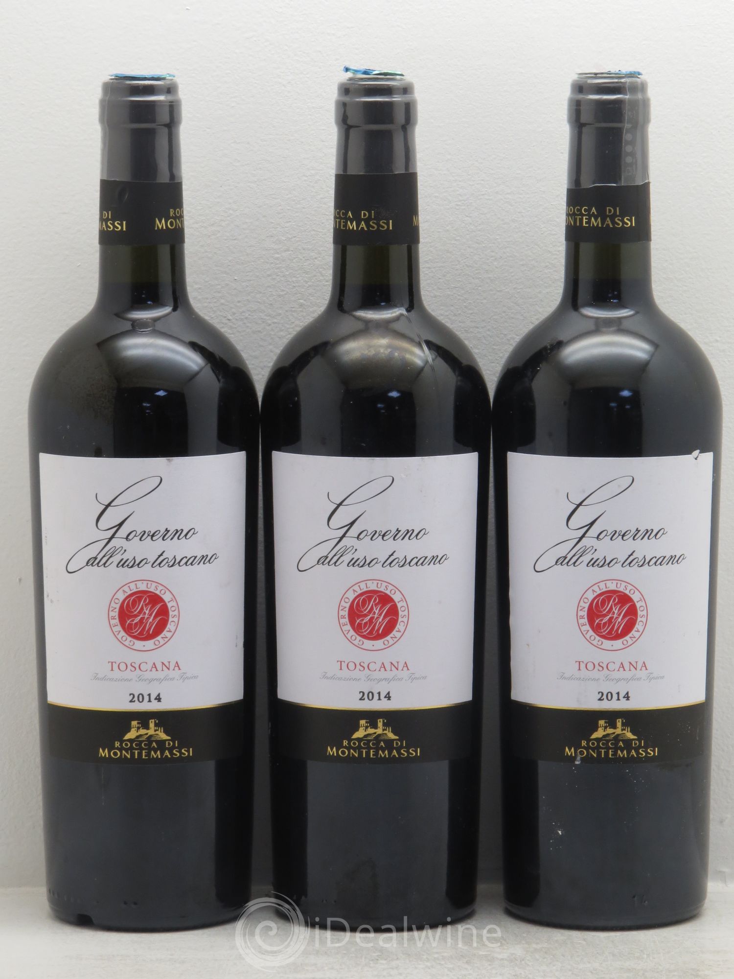 Toscana IGT Governo All Uso 2014 - Lot de 3 bouteilles - 0