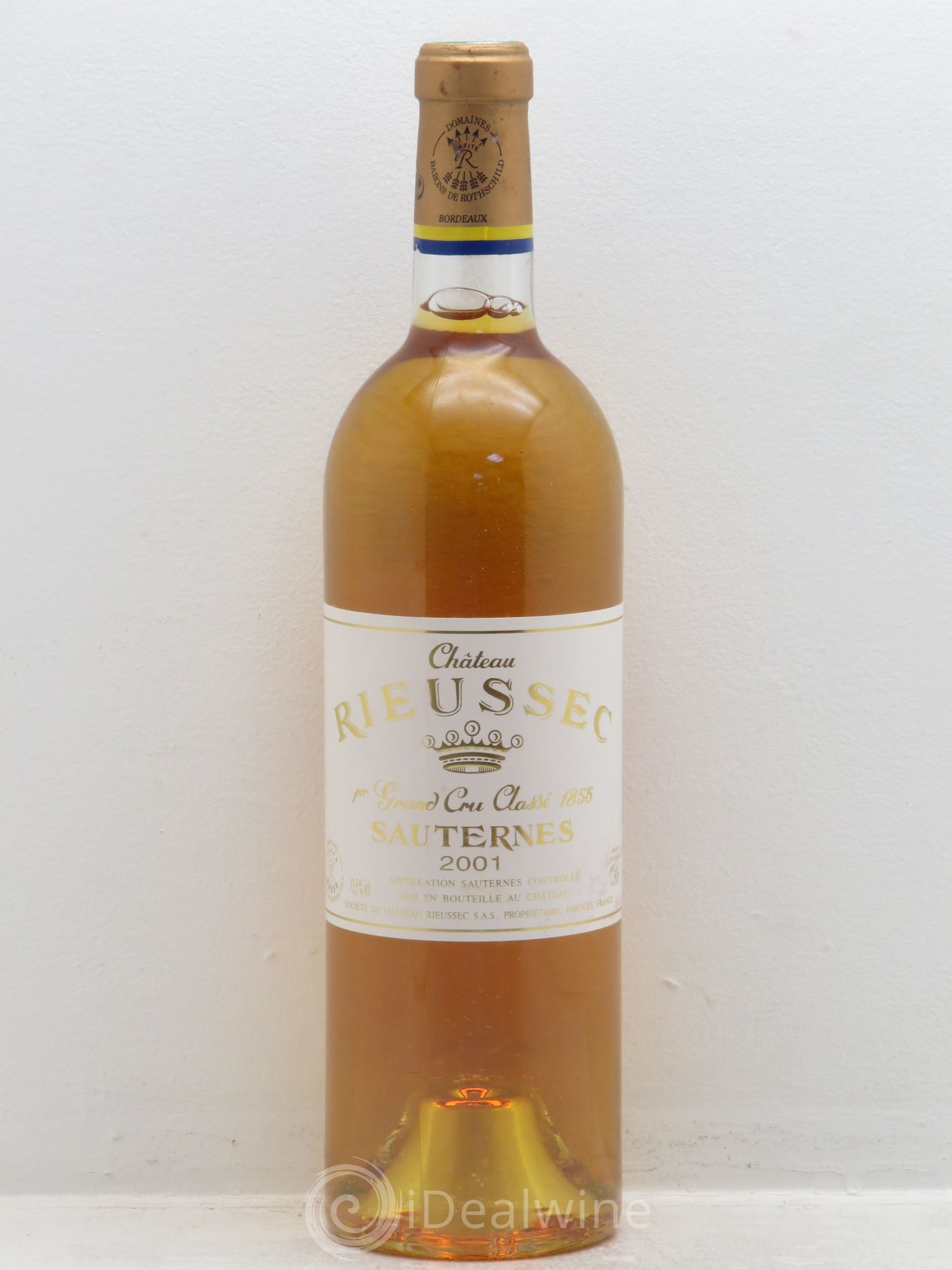 Château Rieussec 1er Grand Cru Classé 2001 - Posten von 1 Flasche - 0