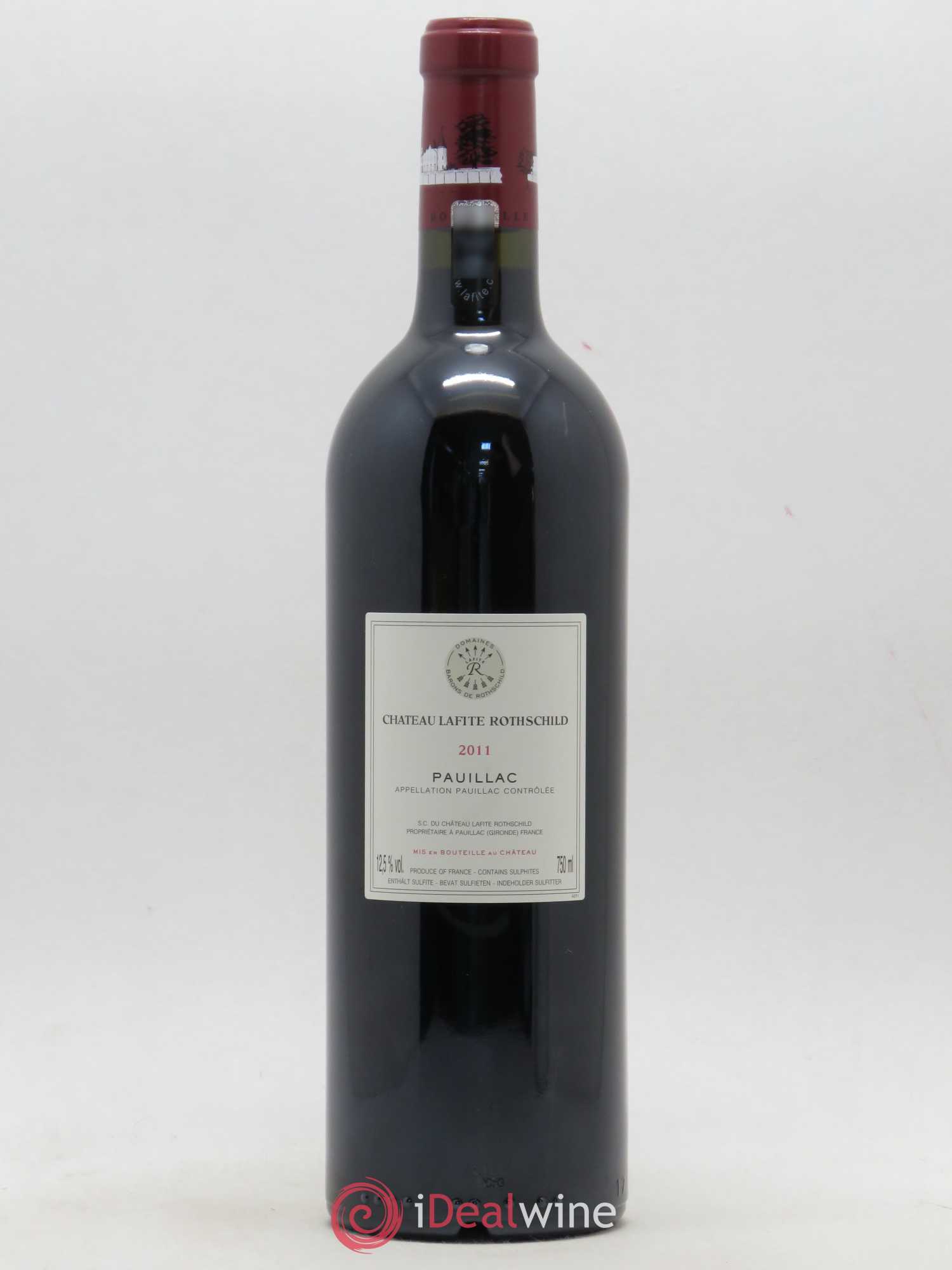 Château Lafite Rothschild 1er Grand Cru Classé 2011 - Lot de 1 bouteille - 1