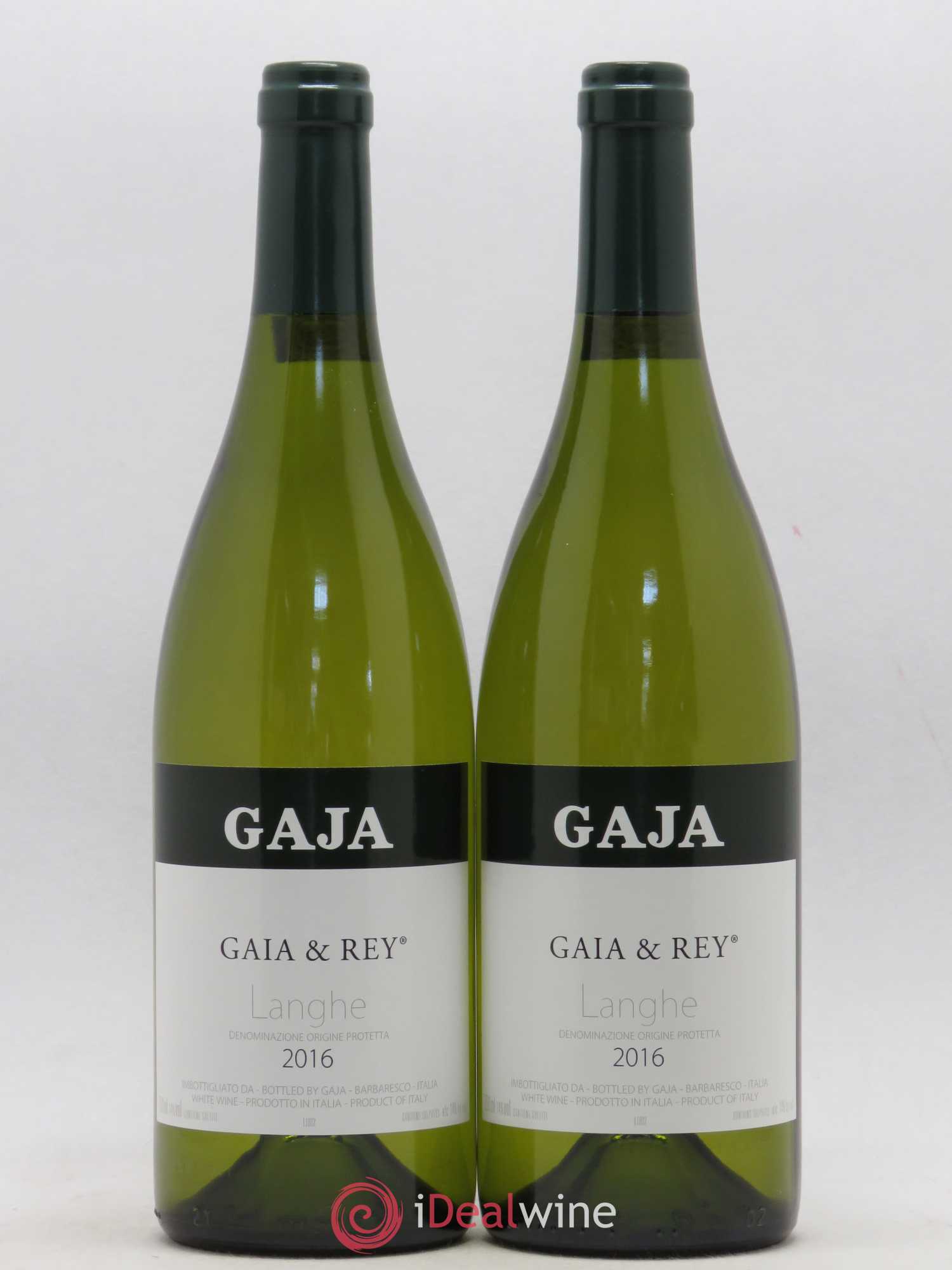 Langhe Gaia & Rey Angelo Gaja Chardonnay 2016 - Posten von 2 Flaschen - 0