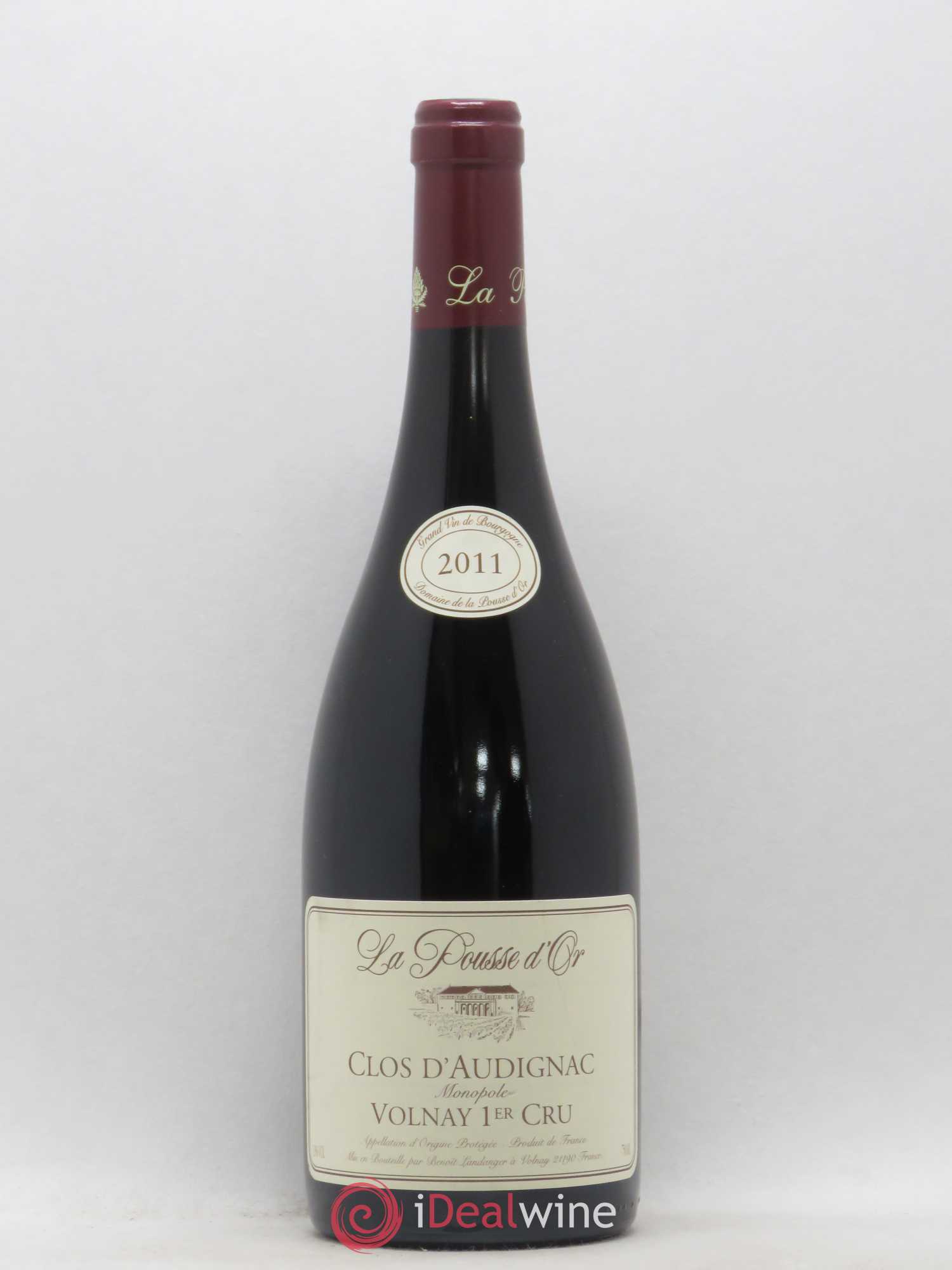 Volnay 1er Cru Clos d'Audignac La Pousse d'Or (Domaine de) 2011 - Lot de 1 bouteille - 0