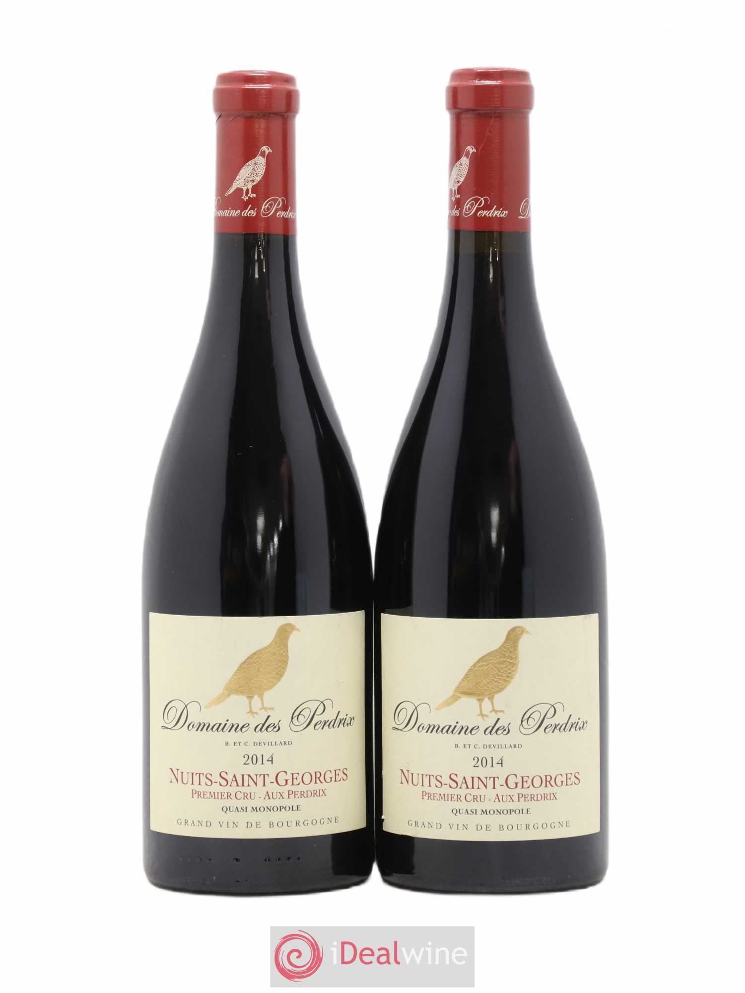 Nuits-Saint-Georges 1er Cru Aux Perdrix Perdrix (Domaine des) 2014 - Lot de 2 bouteilles - 0