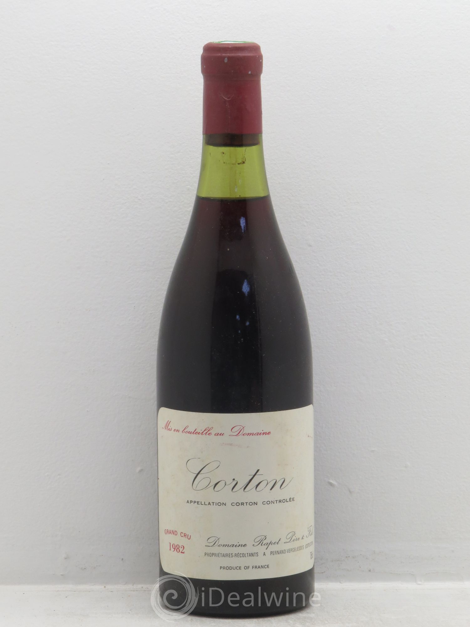 Corton Grand Cru 1982 - Lot de 1 bouteille - 0
