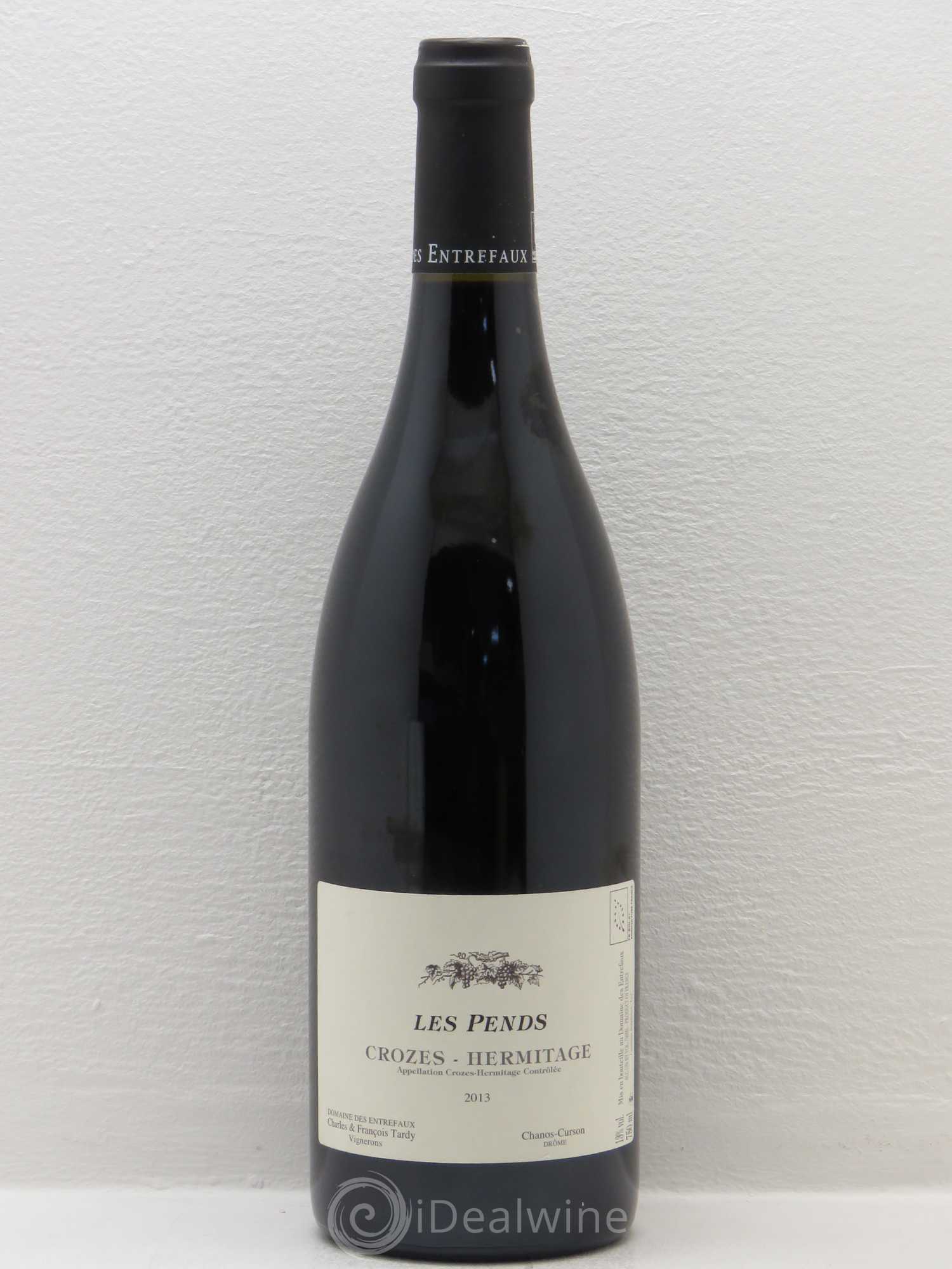 Crozes-Hermitage Les Pends Domaine des Entrefaux 2013 - Lot de 1 bouteille - 0