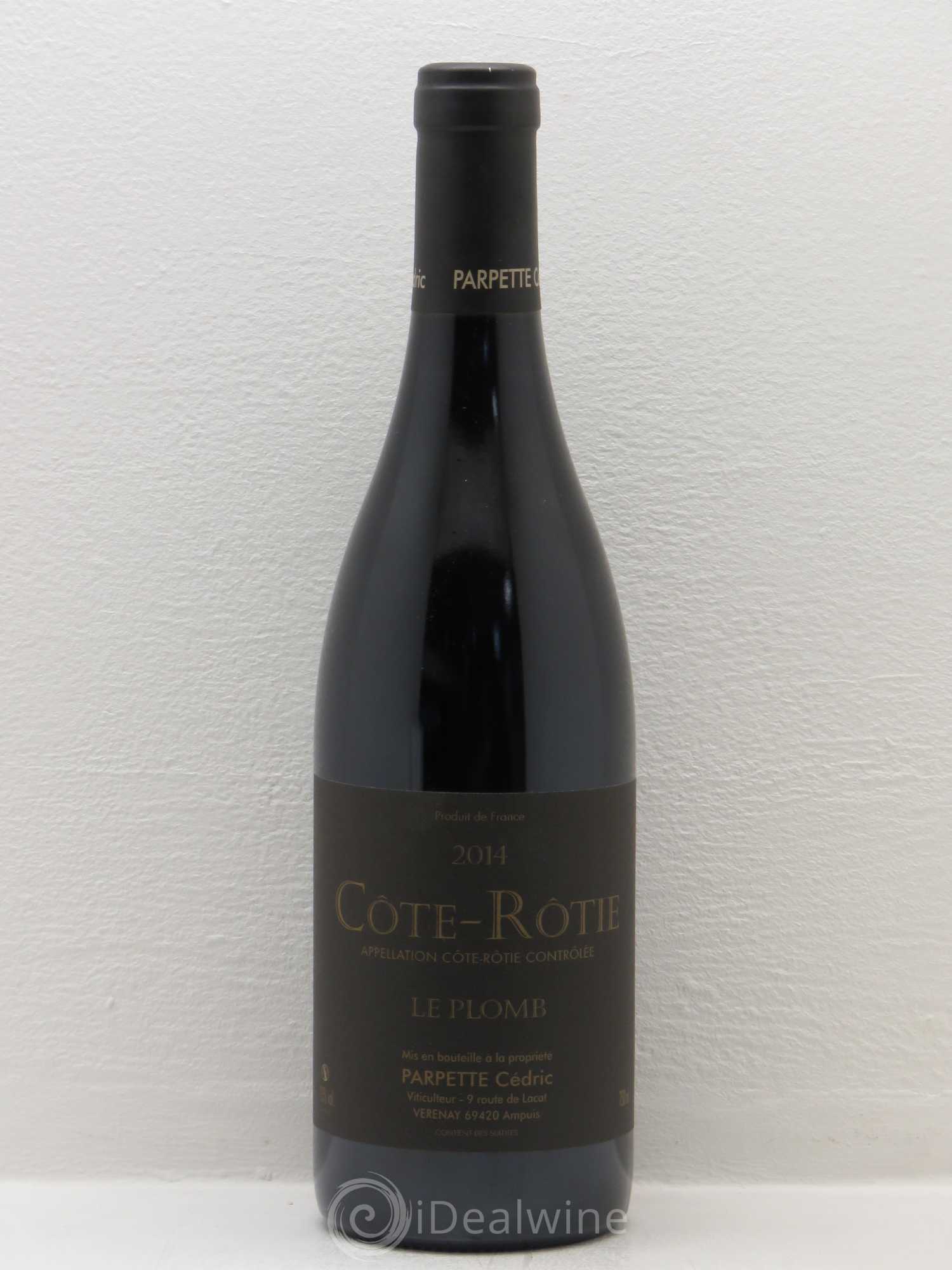 Côte-Rôtie Le Plomb Parpette 2014 - Posten von 1 Flasche - 0