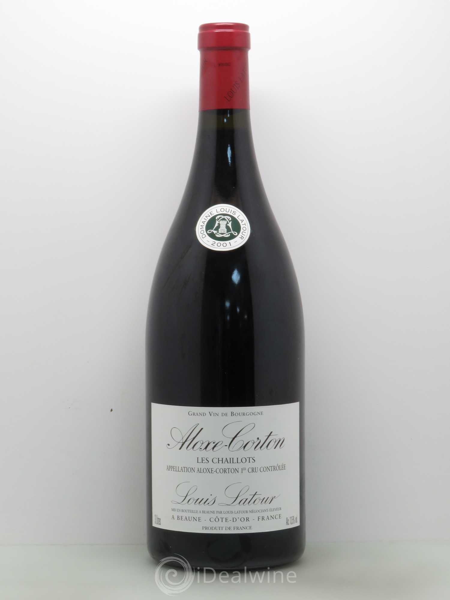 Aloxe-Corton 1er Cru Les Chaillots Louis Latour 2001 - Lot de 1 double magnum - 0