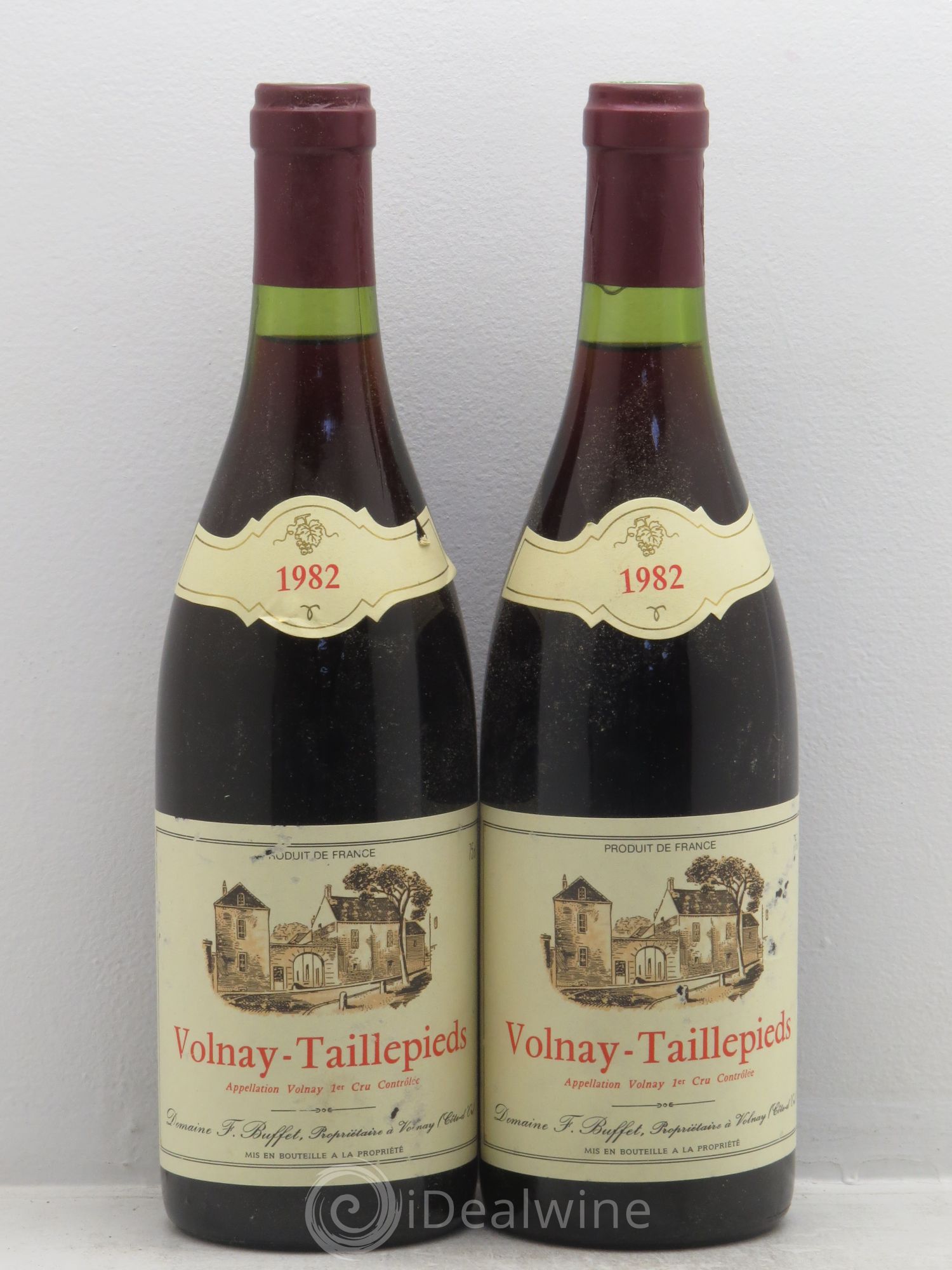 Volnay 1er Cru F.Buffet 1982 - Lot de 2 bouteilles - 0