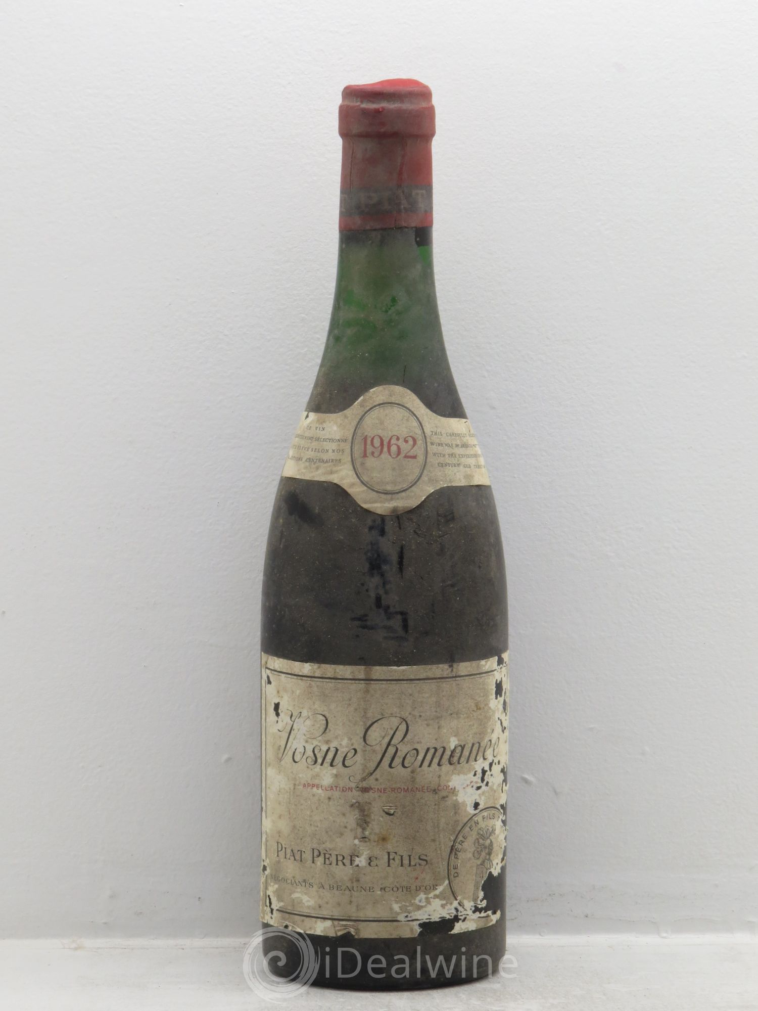 Vosne-Romanée Piat 1962 - Lot de 1 bouteille - 0
