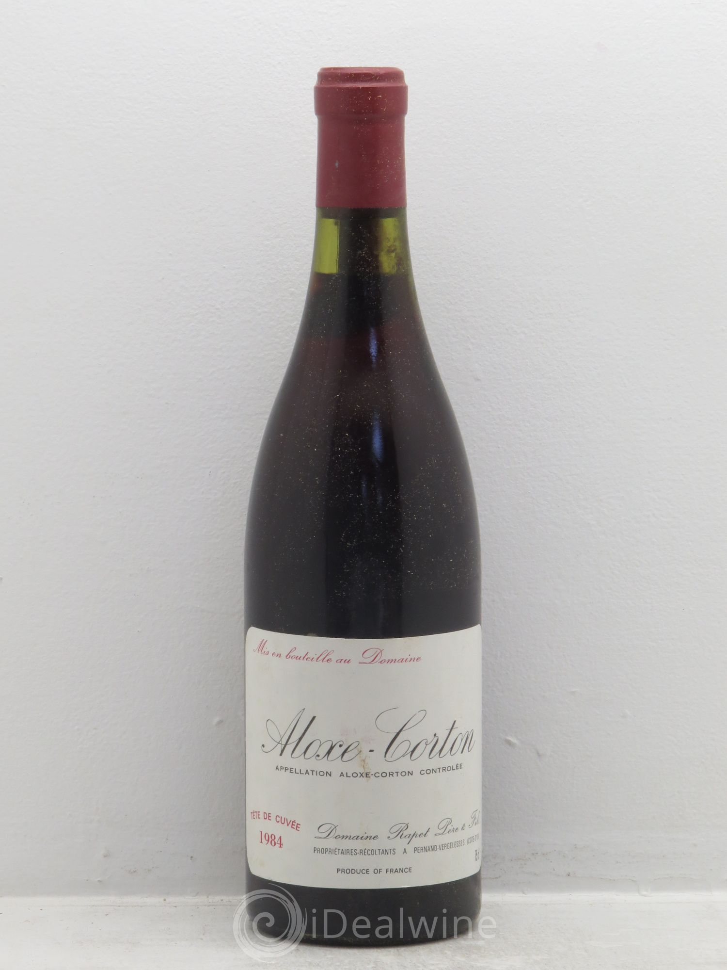 Aloxe-Corton Tête de cuvée 1984 - Lot de 1 bouteille - 0