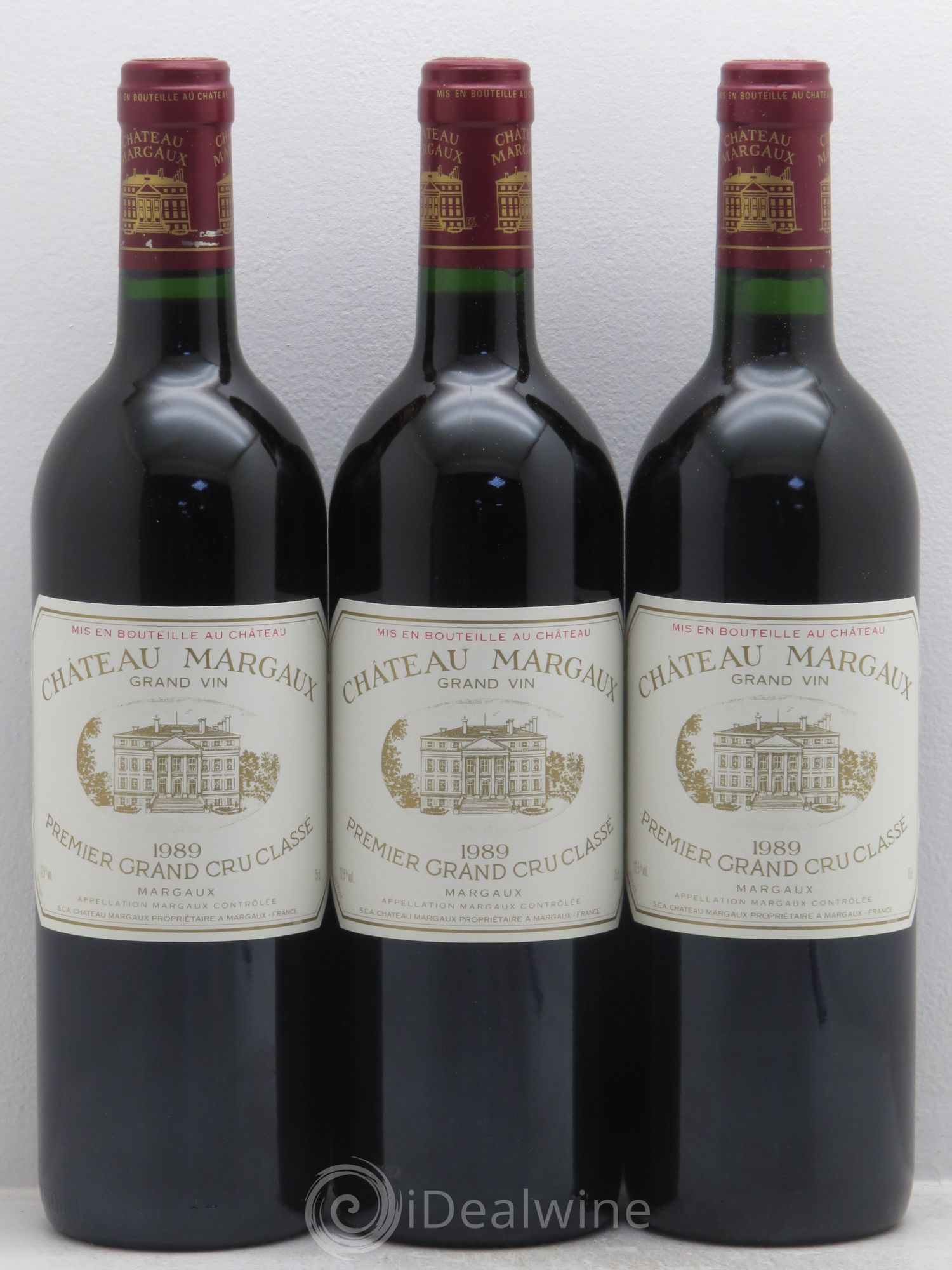 Château Margaux 1er Grand Cru Classé 1989 - Lot de 12 bouteilles - 3