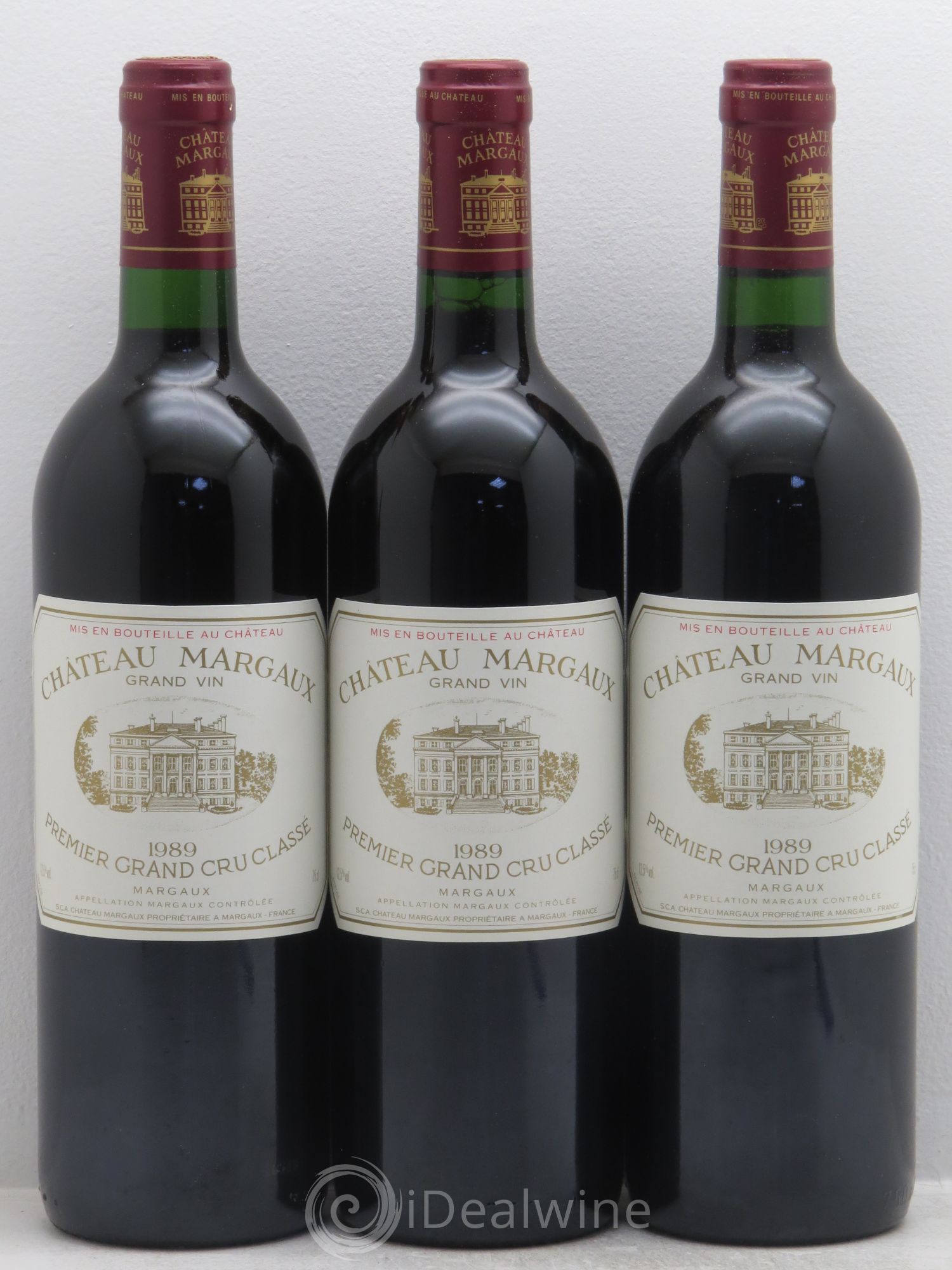 Château Margaux 1er Grand Cru Classé 1989 - Lot de 12 bouteilles - 4