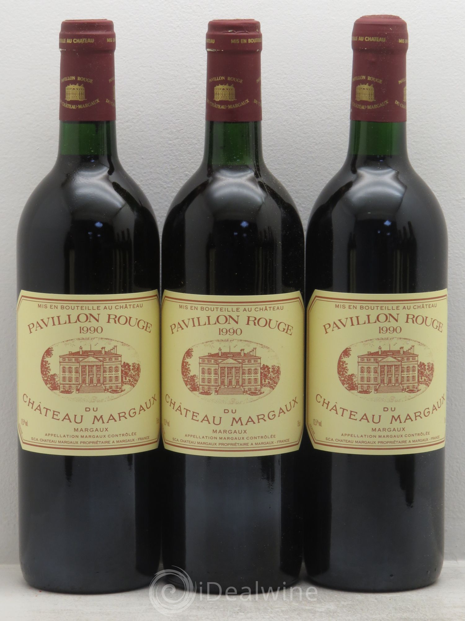 Pavillon Rouge du Château Margaux Second Vin 1990 - Lot de 12 bouteilles - 2