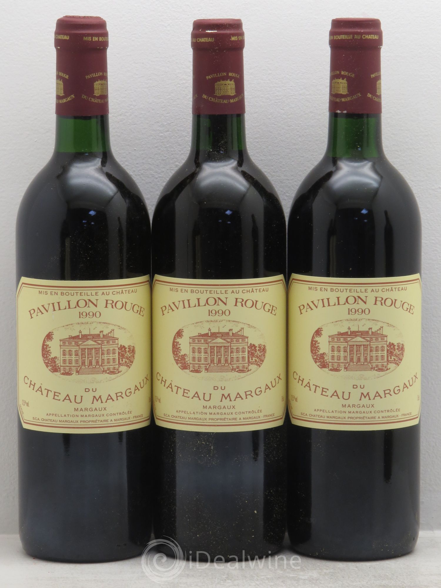Pavillon Rouge du Château Margaux Second Vin 1990 - Lot de 12 bouteilles - 3
