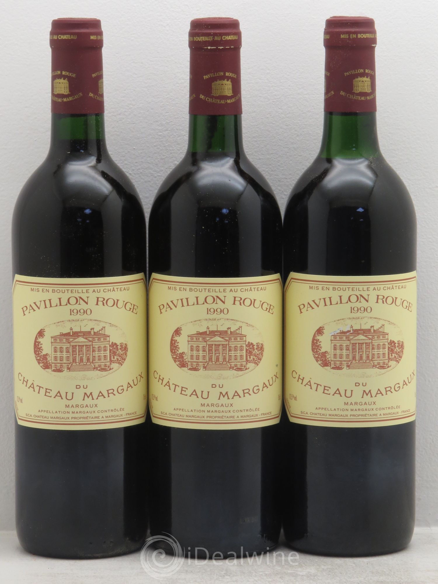 Pavillon Rouge du Château Margaux Second Vin 1990 - Lot de 12 bouteilles - 4