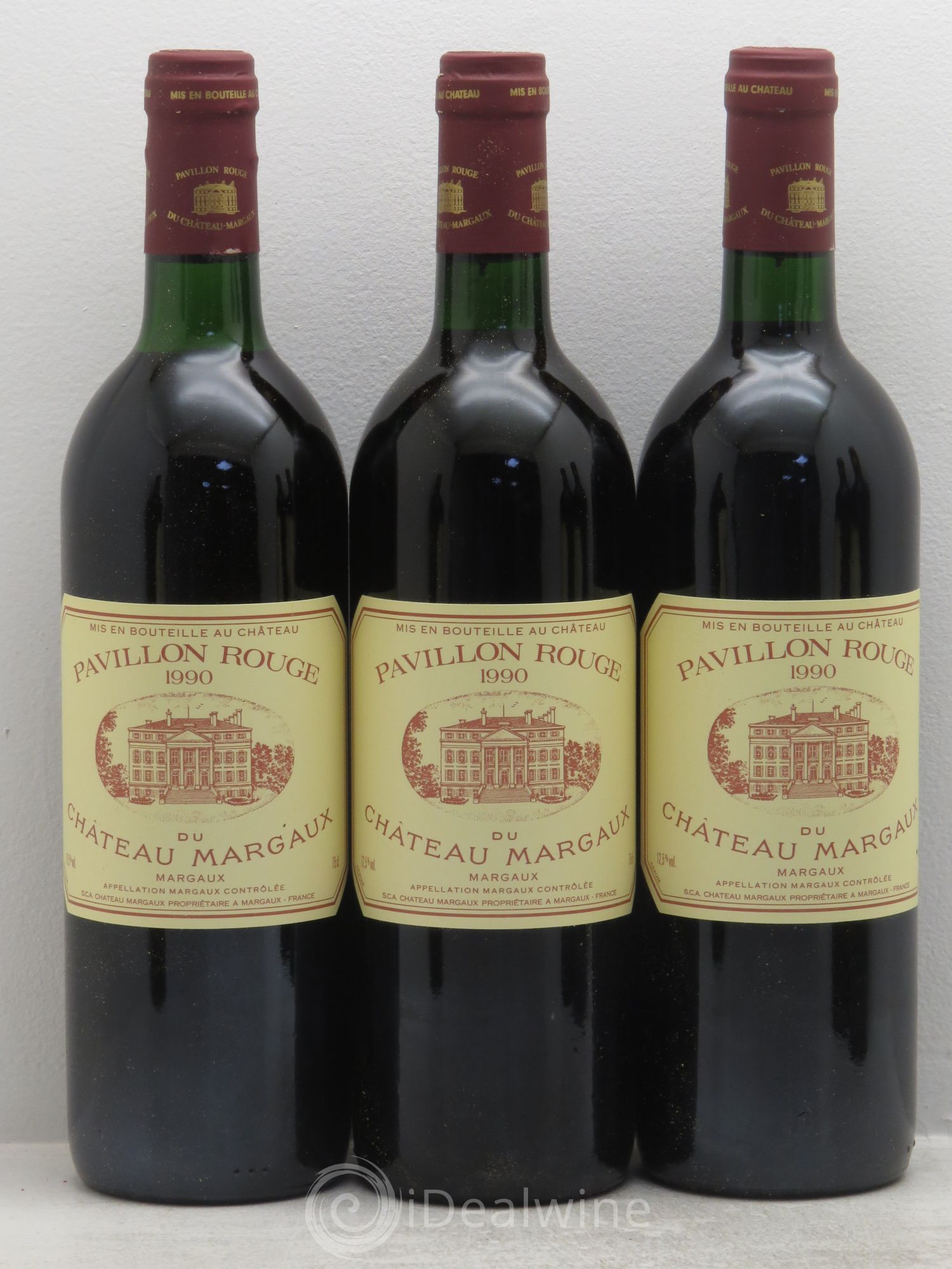 Pavillon Rouge du Château Margaux Second Vin 1990 - Lot de 12 bouteilles - 3