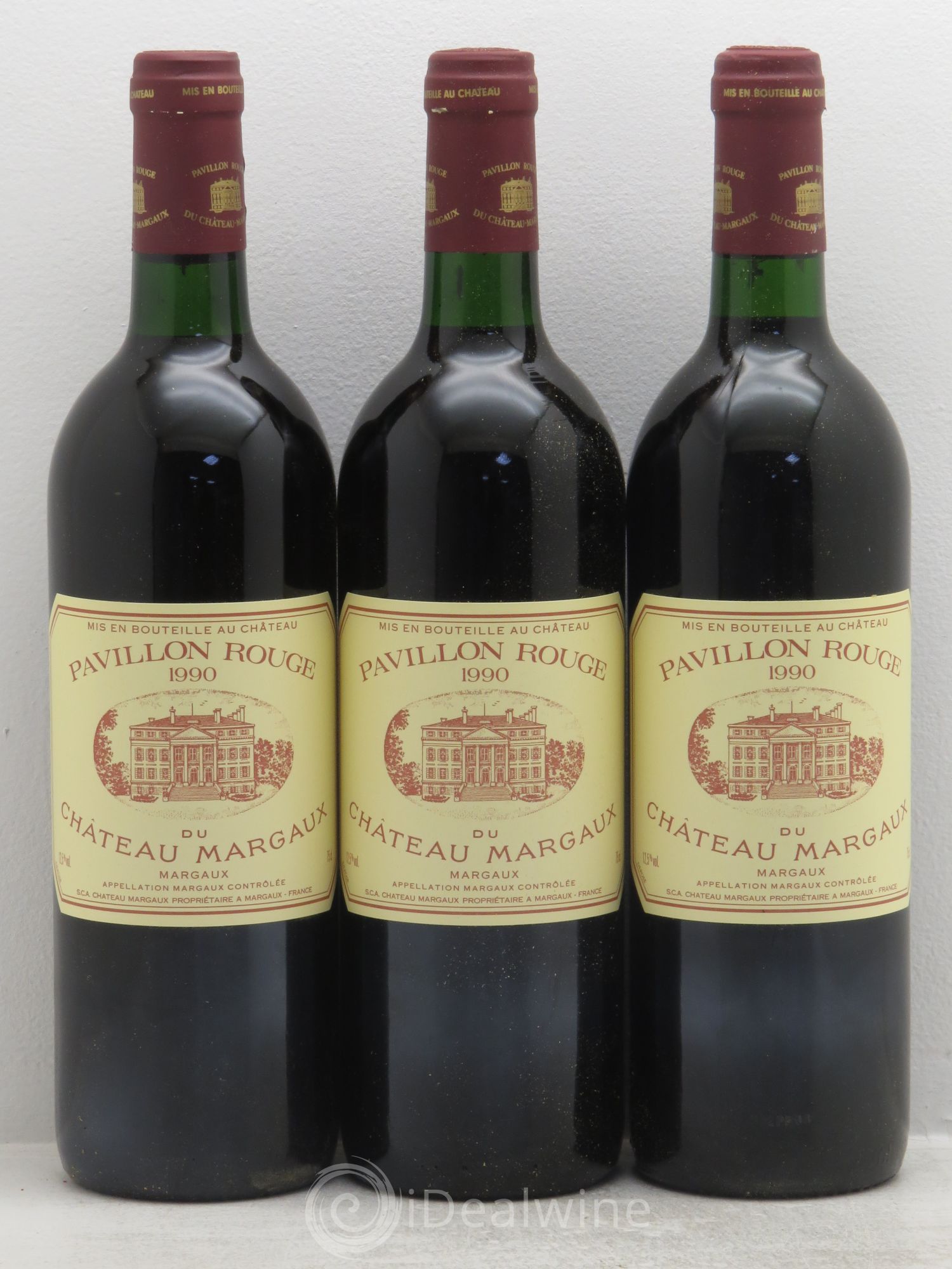 Pavillon Rouge du Château Margaux Second Vin 1990 - Lot de 12 bouteilles - 4