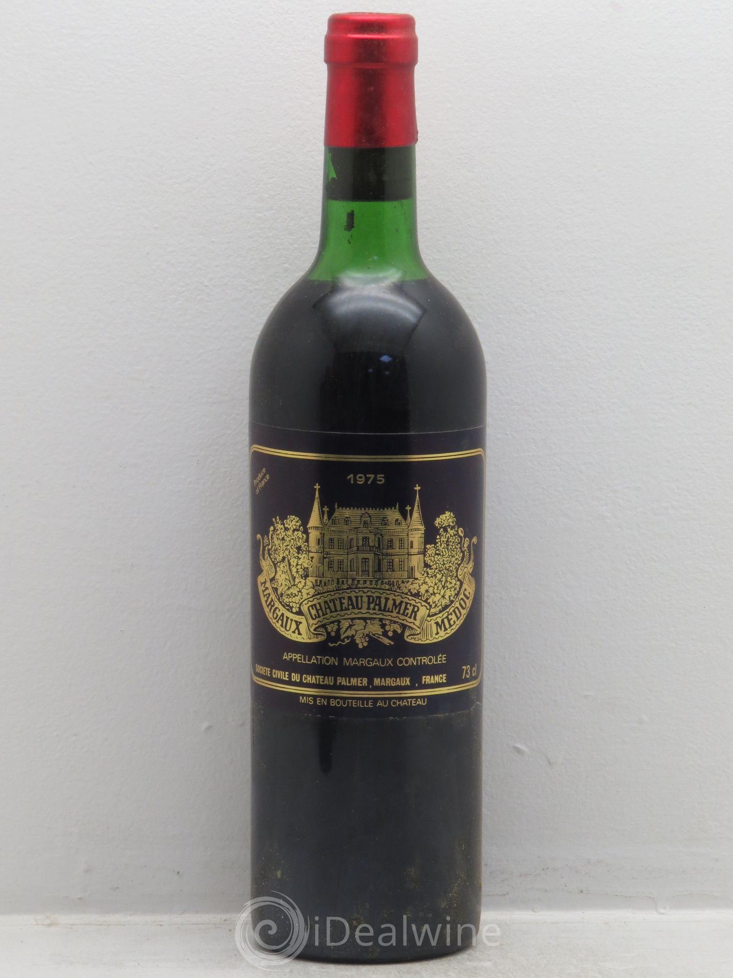 Château Palmer 3ème Grand Cru Classé 1975 - Lot de 6 bouteilles - 0