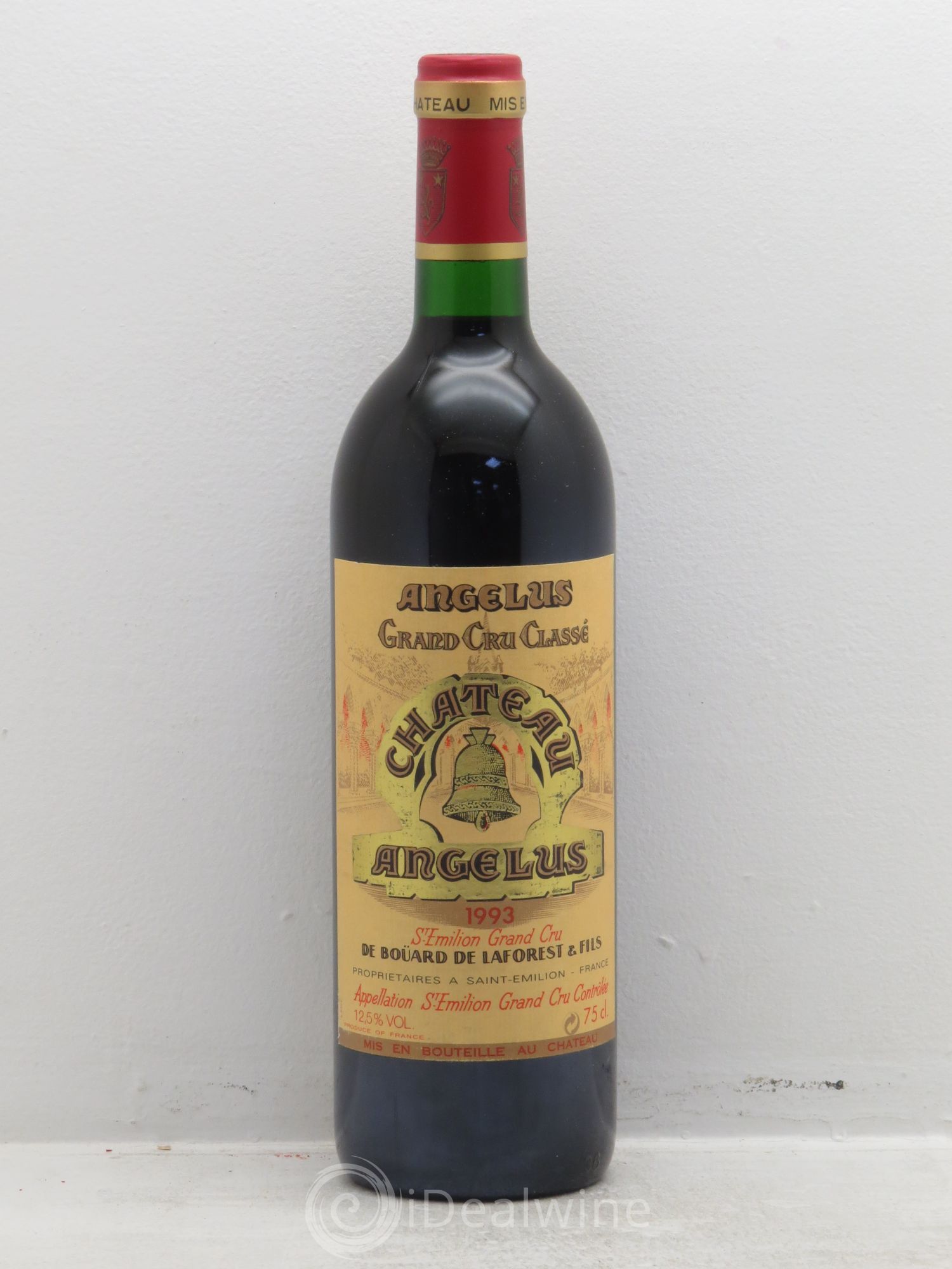 Château Angélus 1er Grand Cru Classé A 1993 - Lot de 1 bouteille - 0