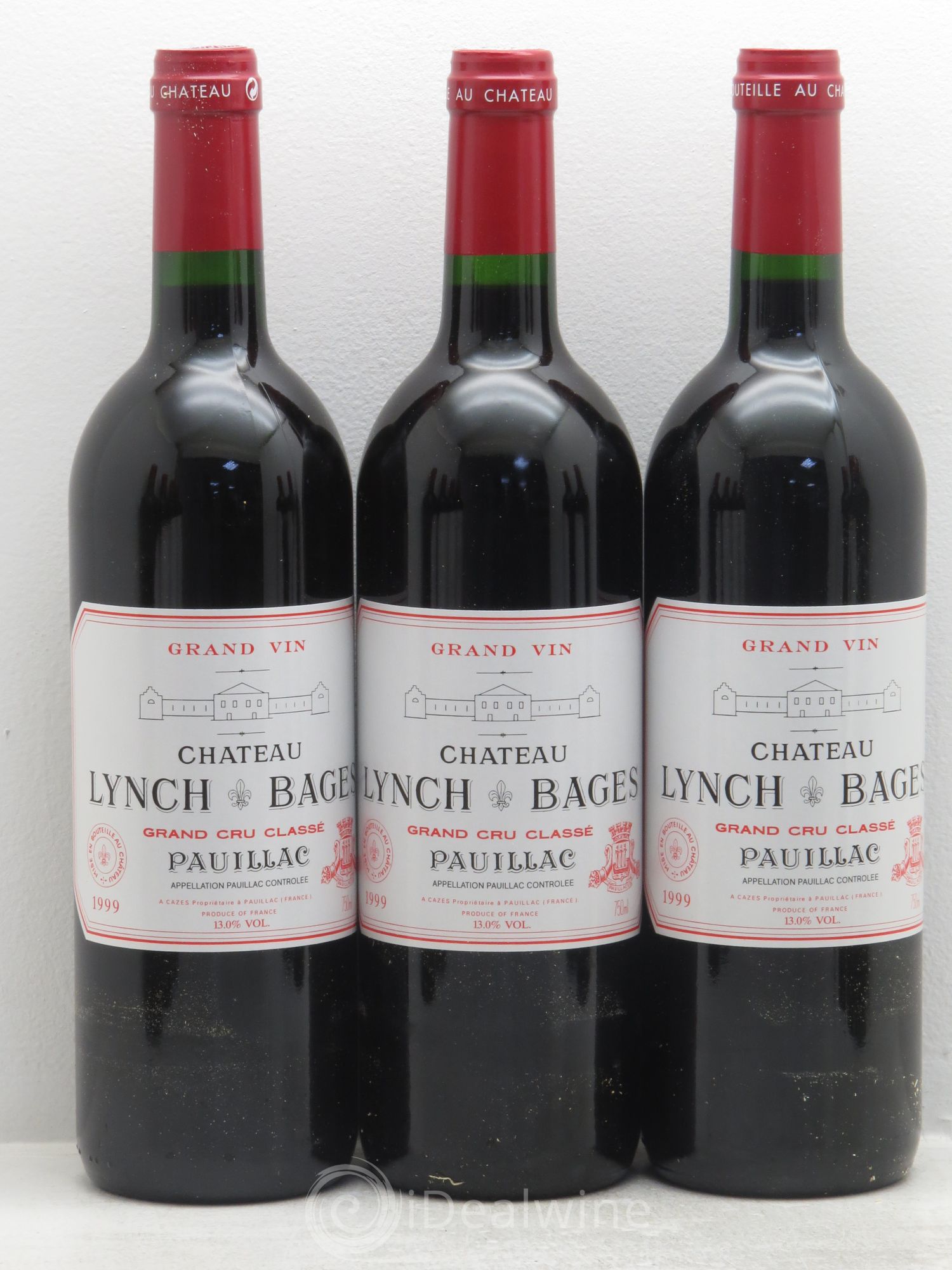 Château Lynch Bages 5ème Grand Cru Classé 1999 - Lot de 12 bouteilles - 2