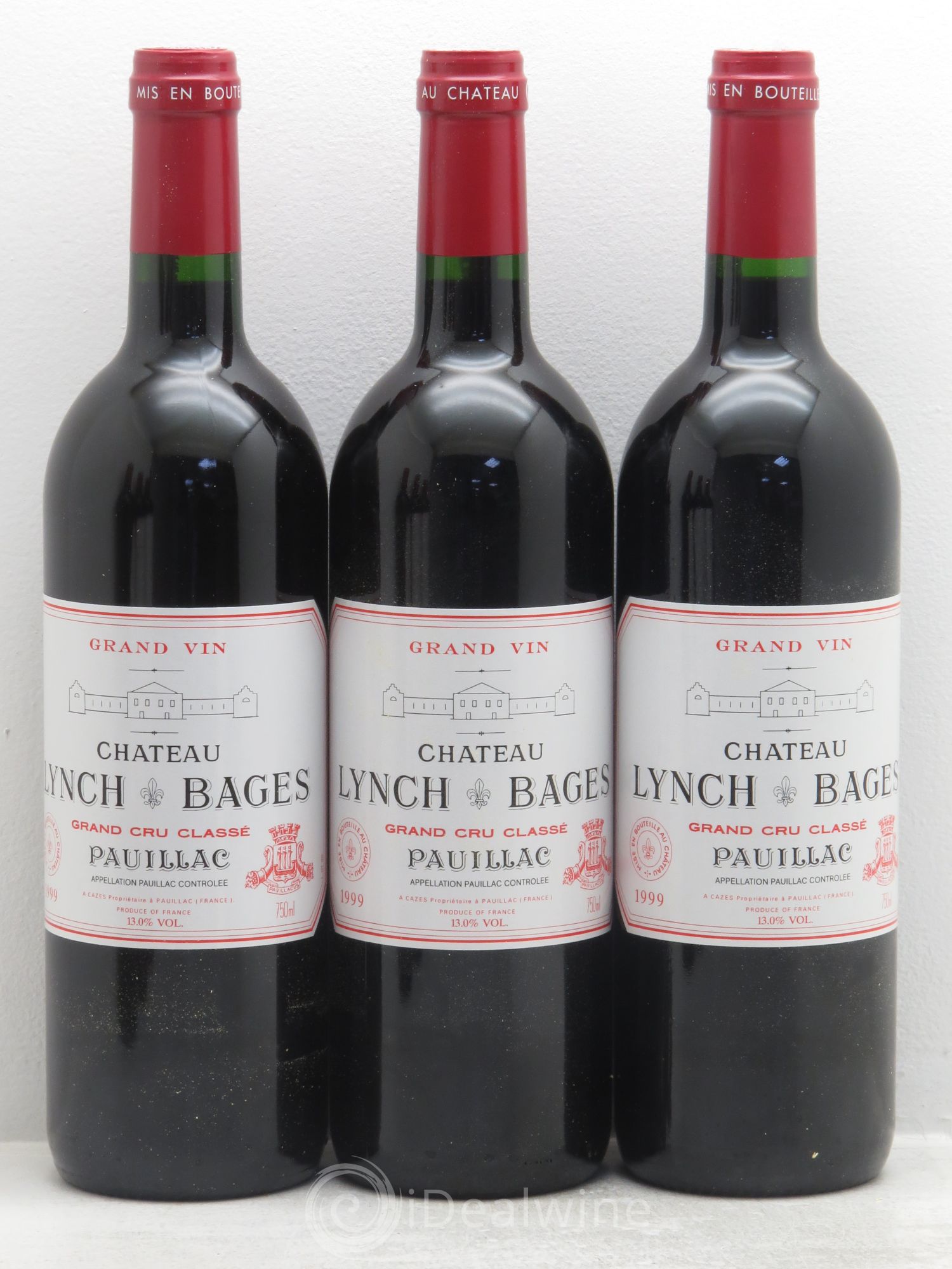 Château Lynch Bages 5ème Grand Cru Classé 1999 - Lot de 12 bouteilles - 3