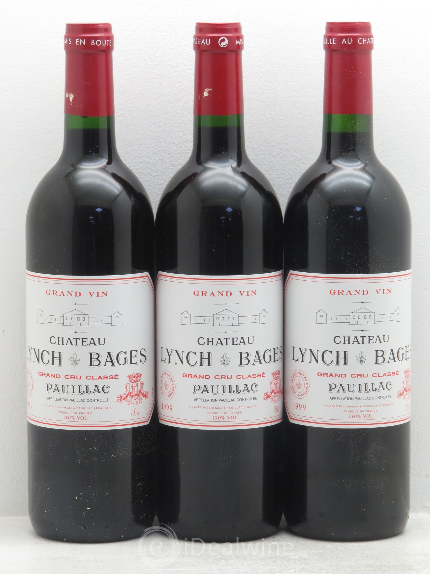 Château Lynch Bages 5ème Grand Cru Classé 1999 - Lot de 12 bouteilles - 4
