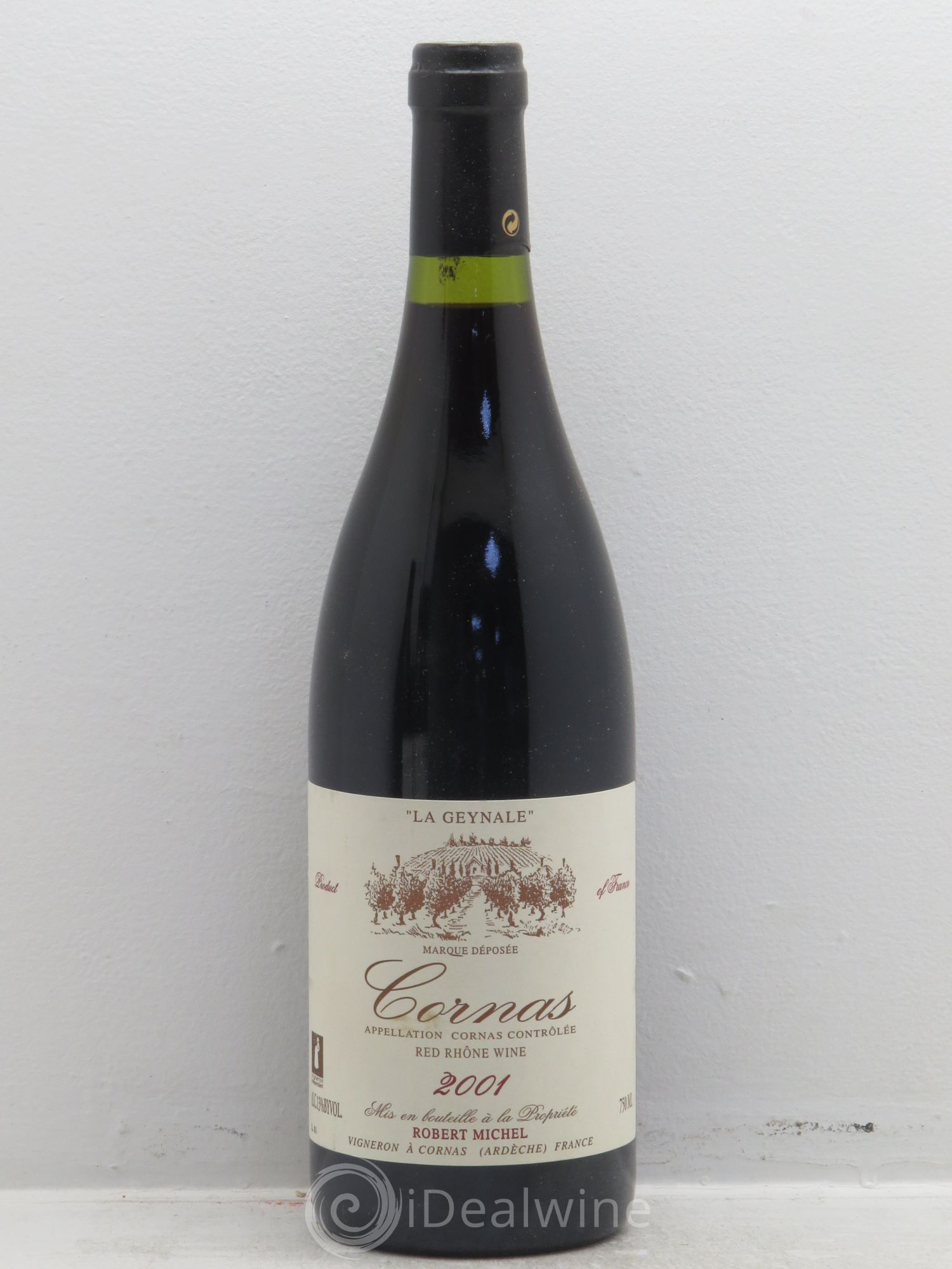 Cornas La Geynale Robert Michel 2001 - Lot de 6 bouteilles - 0