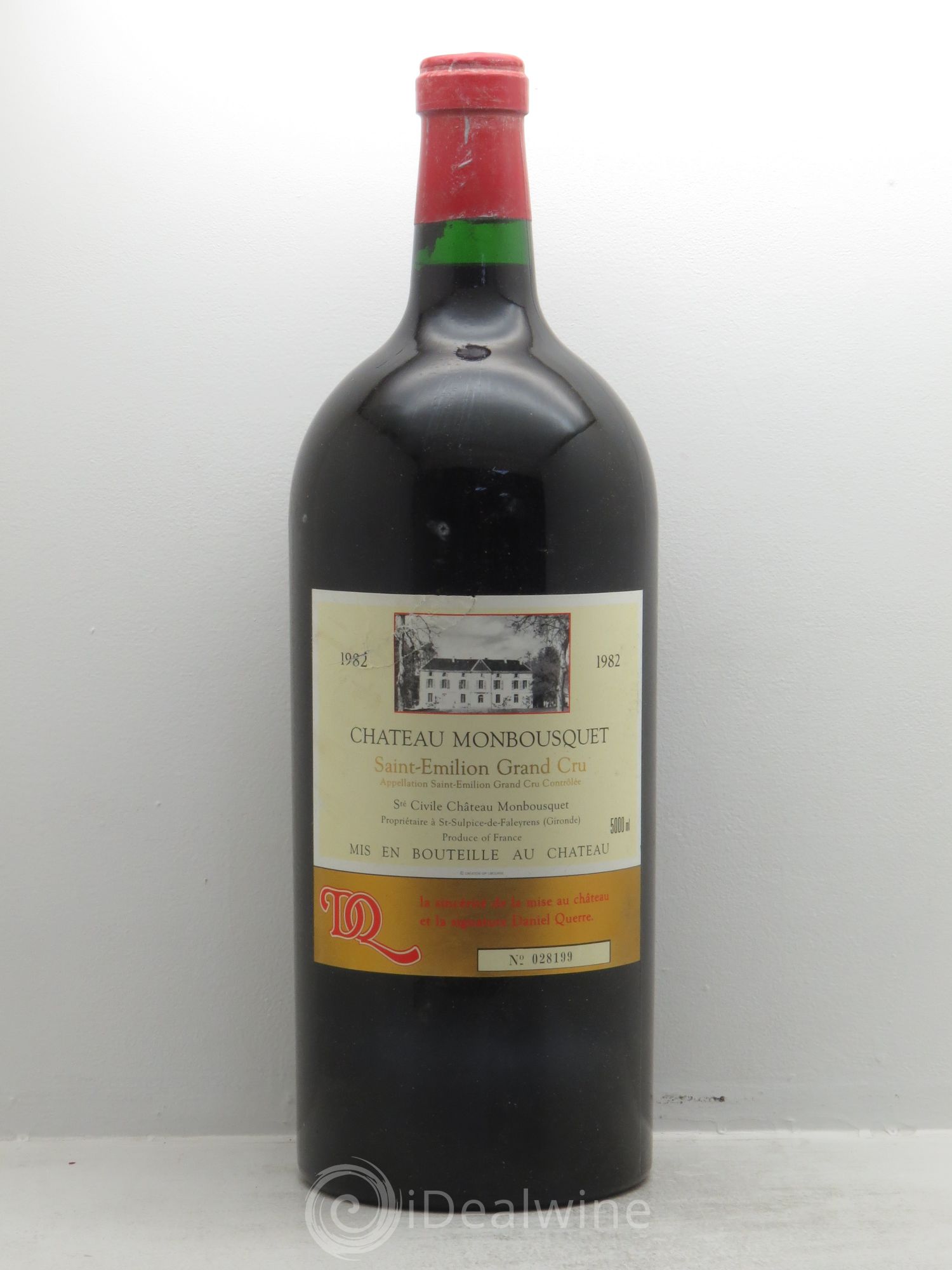 Château Monbousquet Grand Cru Classé 1982 - Lot de 1 jeroboam - 0
