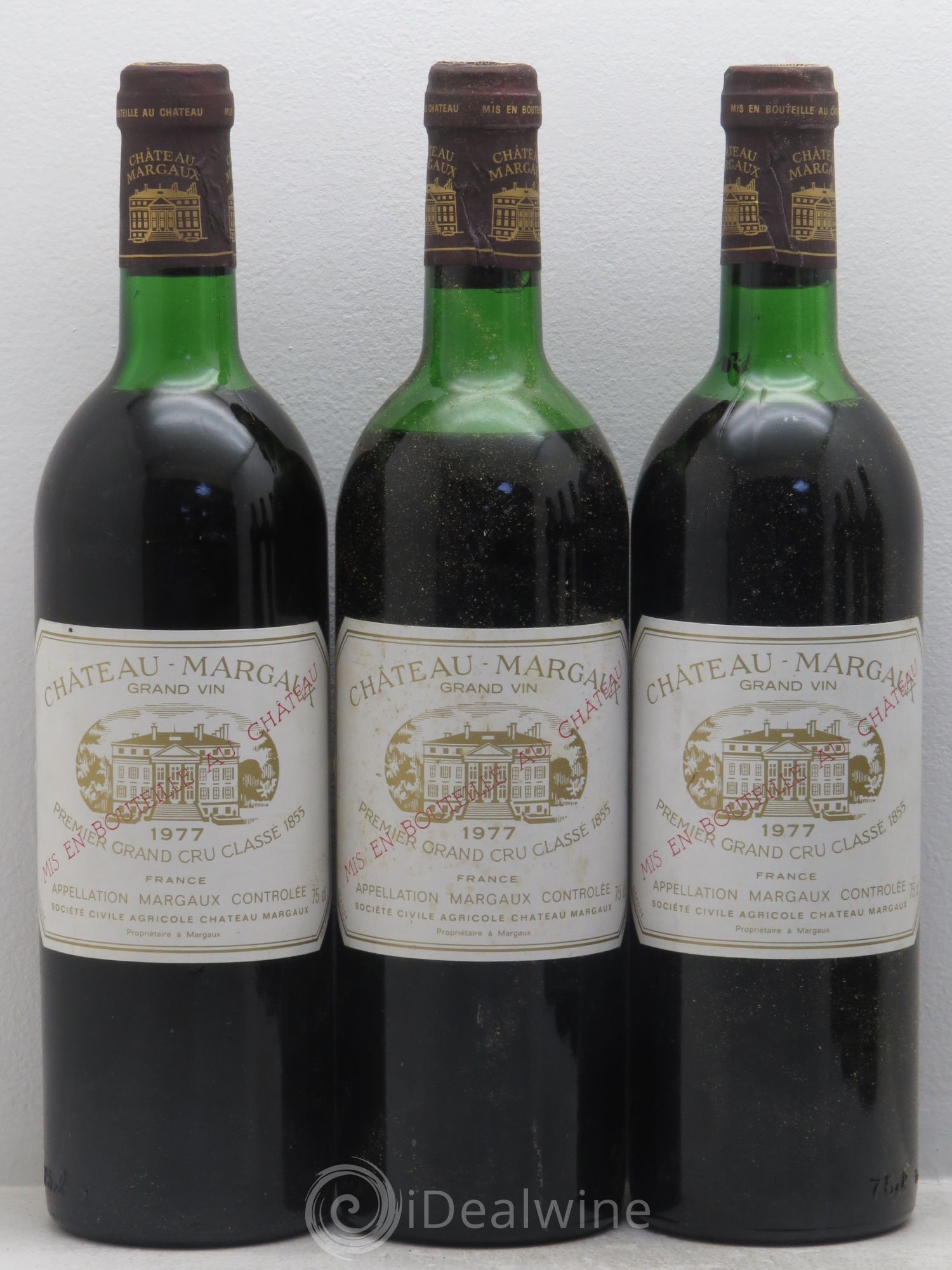 Château Margaux 1er Grand Cru Classé 1977 - Lot de 12 bouteilles - 2