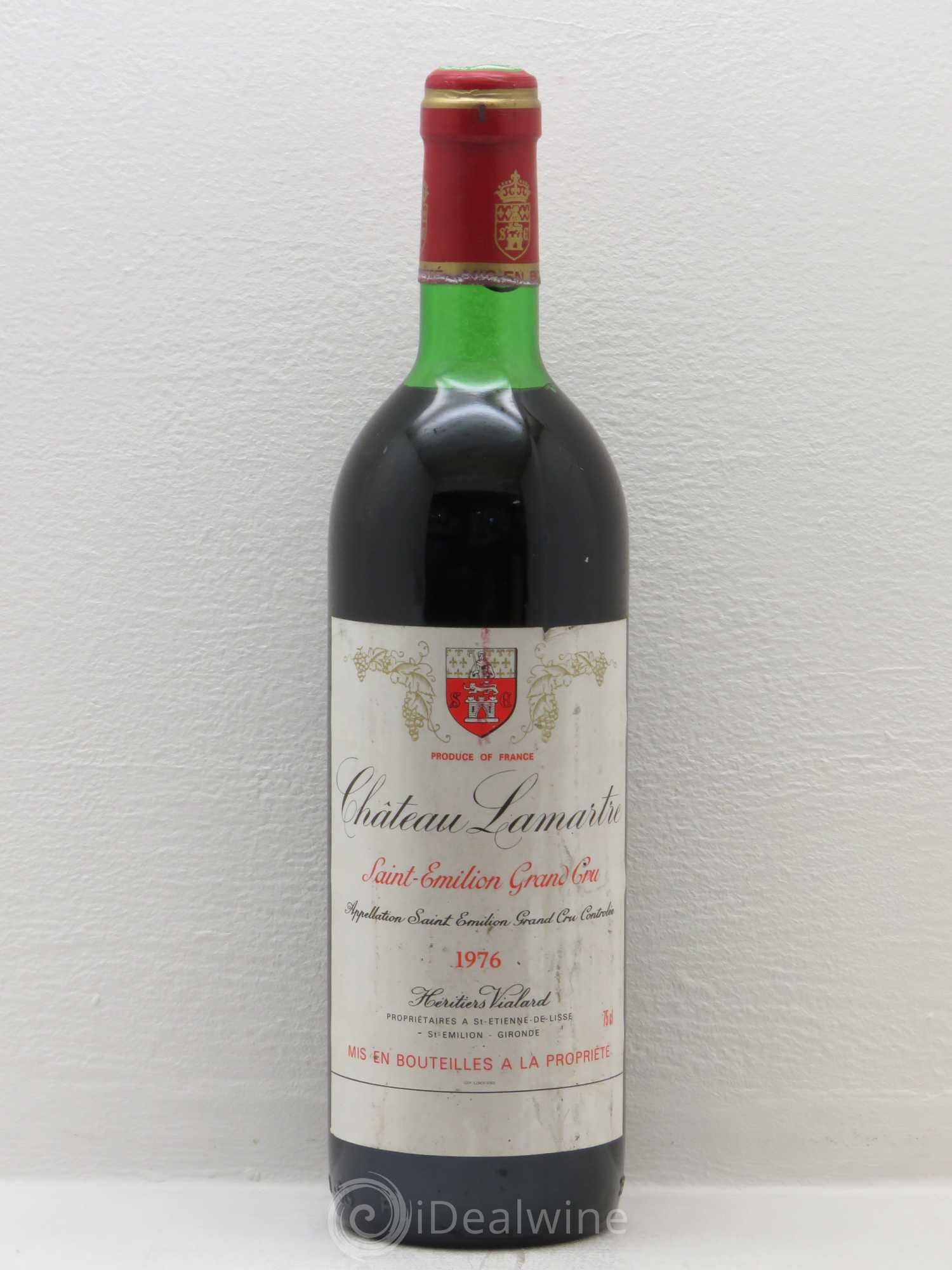 Château Lamartre 1976 - Lot de 1 bouteille - 0