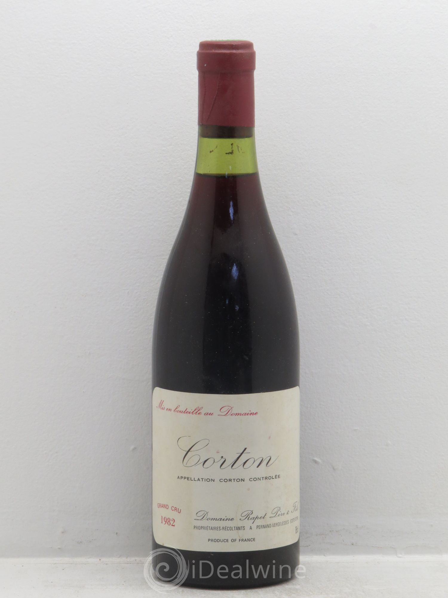 Corton Grand Cru 1982 - Lot de 1 bouteille - 0