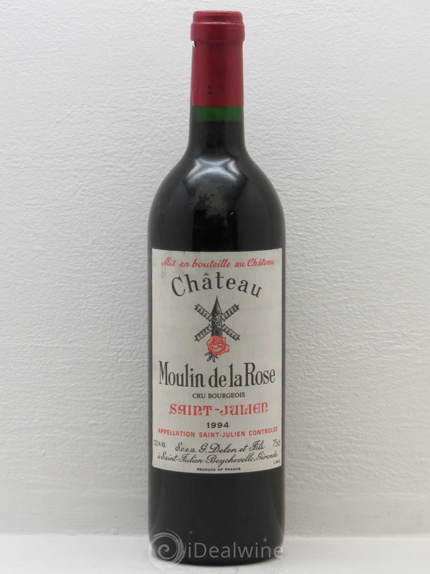 Château Moulin de la Rose Cru Bourgeois 1994 - Lot de 1 bouteille - 0