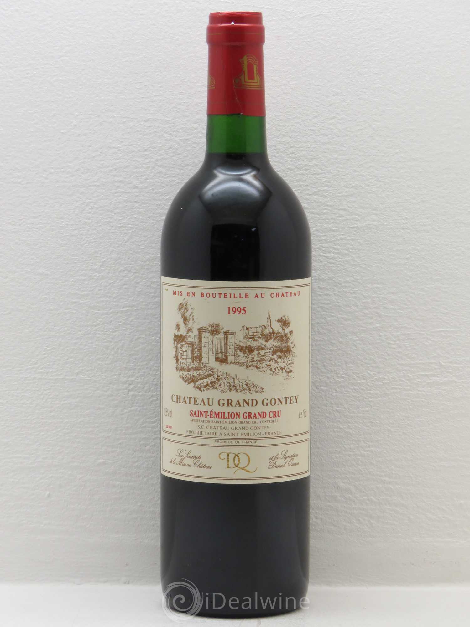 Saint-Émilion Grand Cru Chateau Grand Gontey 1995 - Posten von 1 Flasche - 0